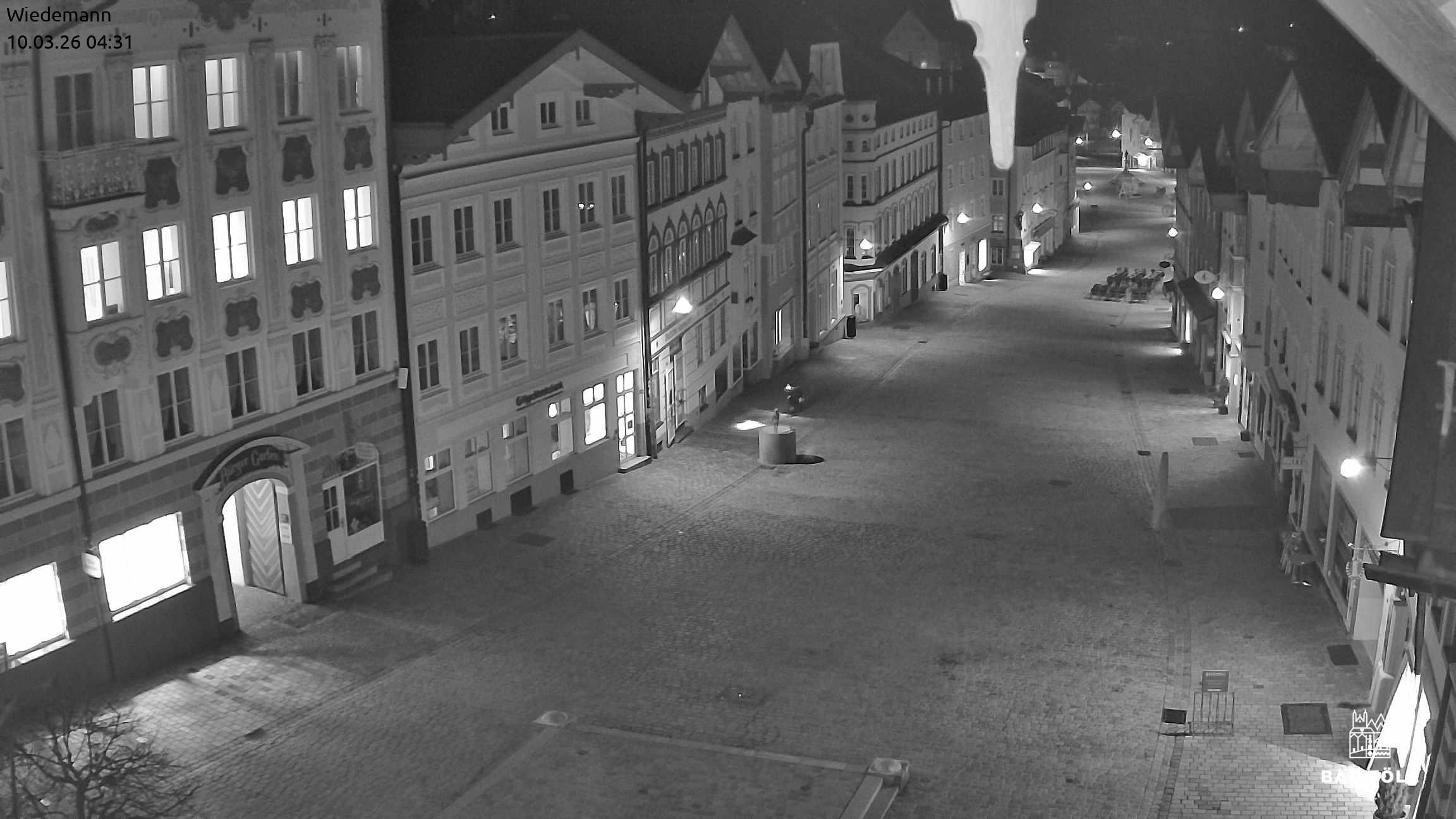 Archiv Foto Webcam Obere Marktstraße Bad Tölz
