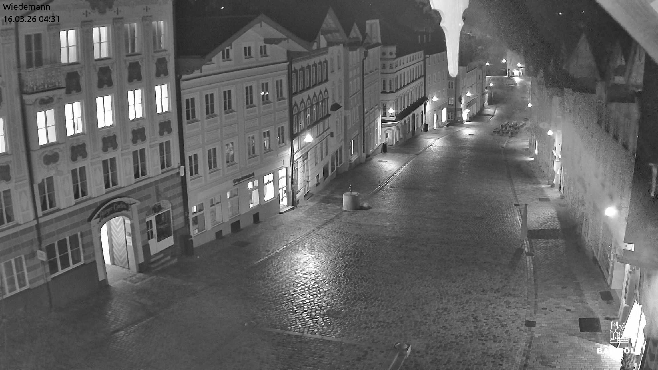 Archiv Foto Webcam Obere Marktstraße Bad Tölz