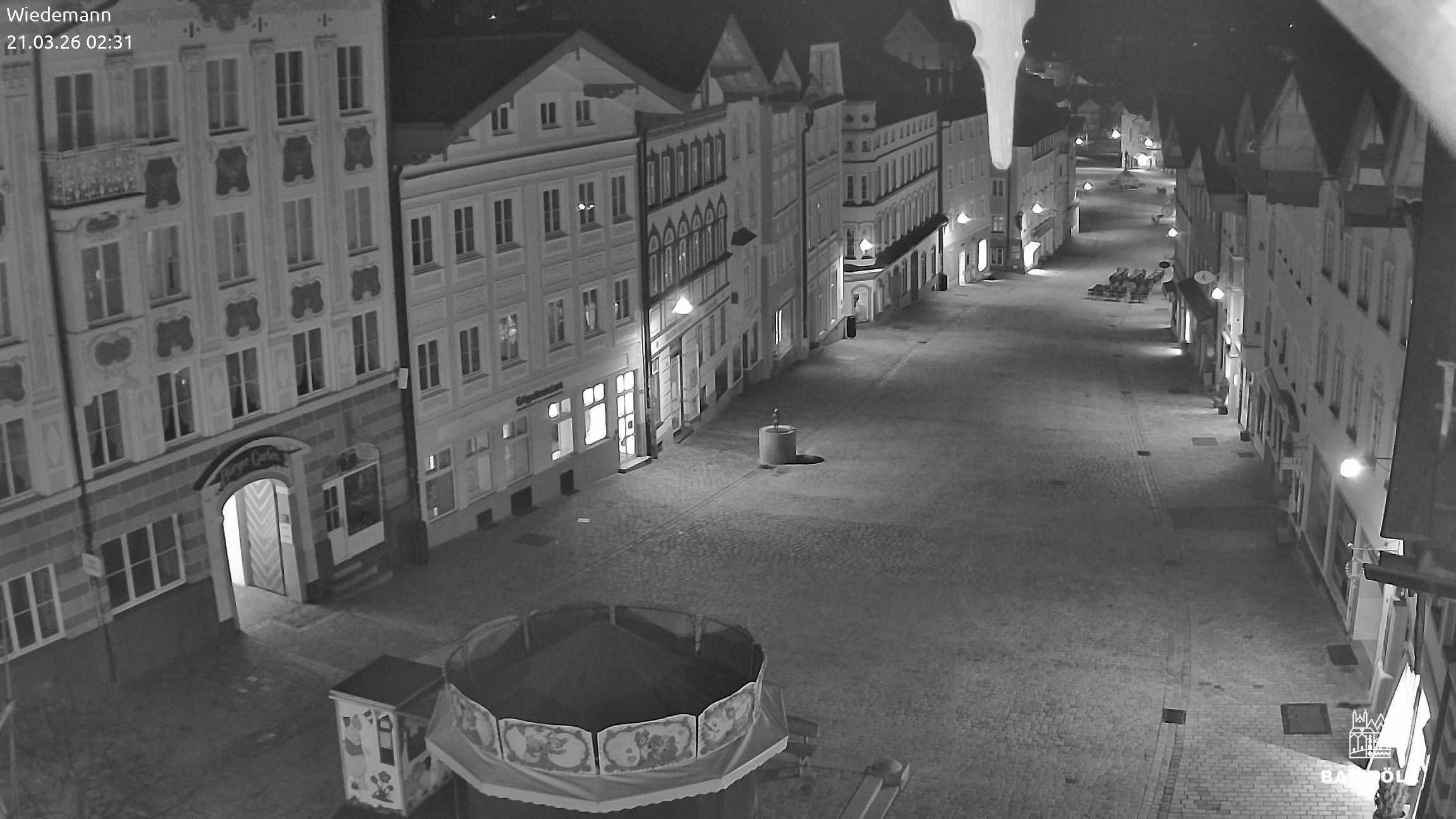 Archiv Foto Webcam Obere Marktstraße Bad Tölz