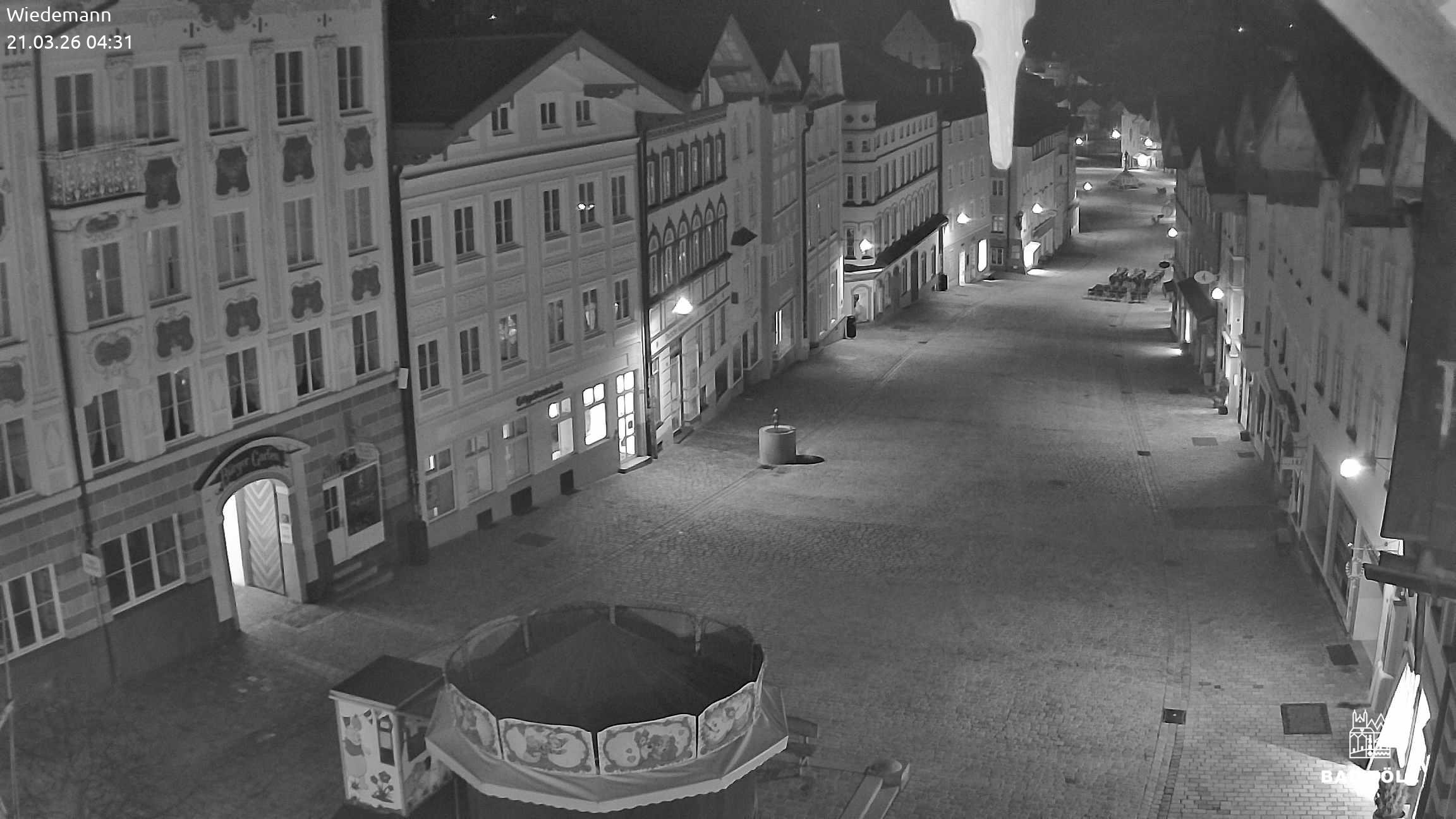 Archiv Foto Webcam Obere Marktstraße Bad Tölz