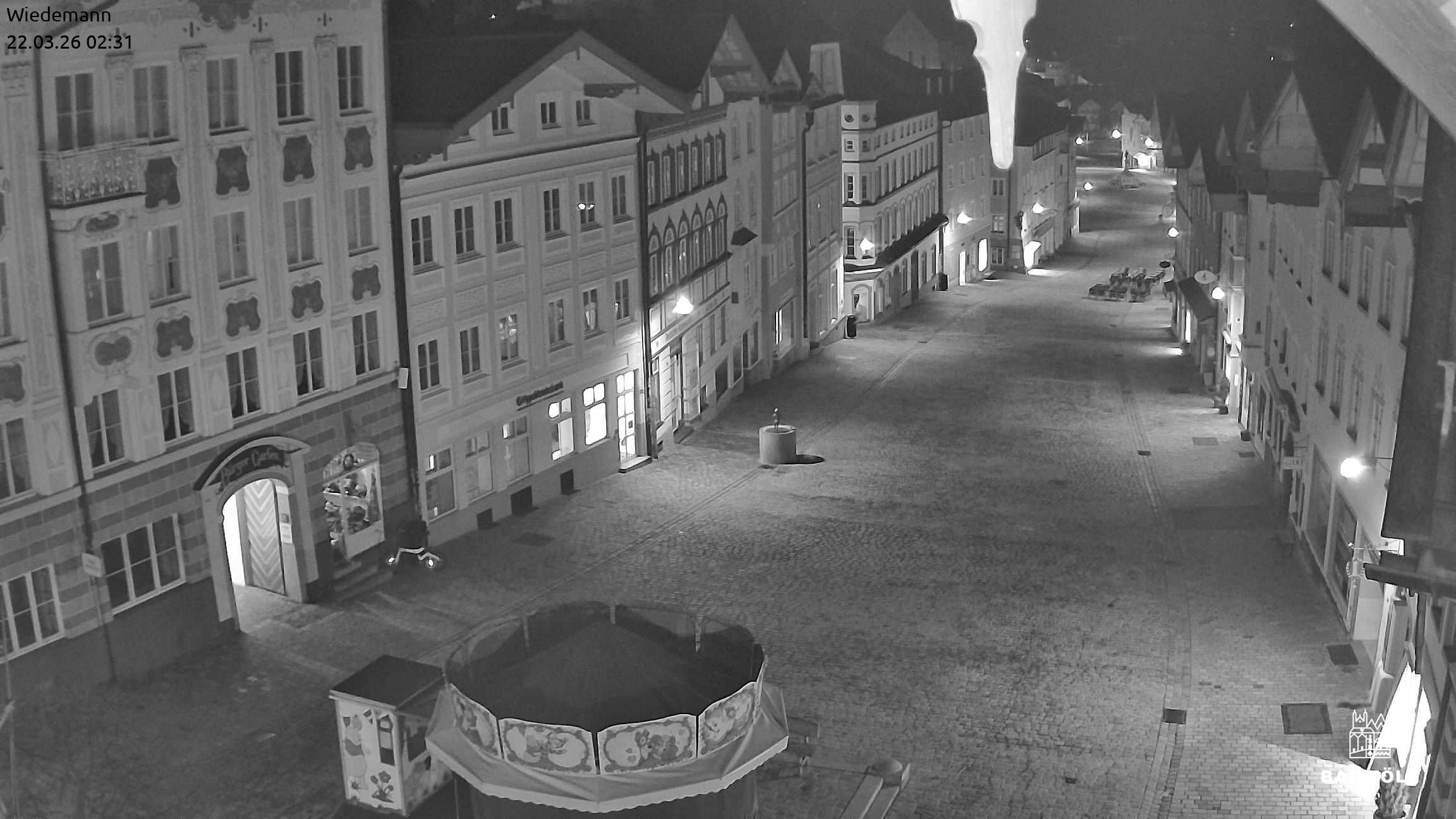 Archiv Foto Webcam Obere Marktstraße Bad Tölz