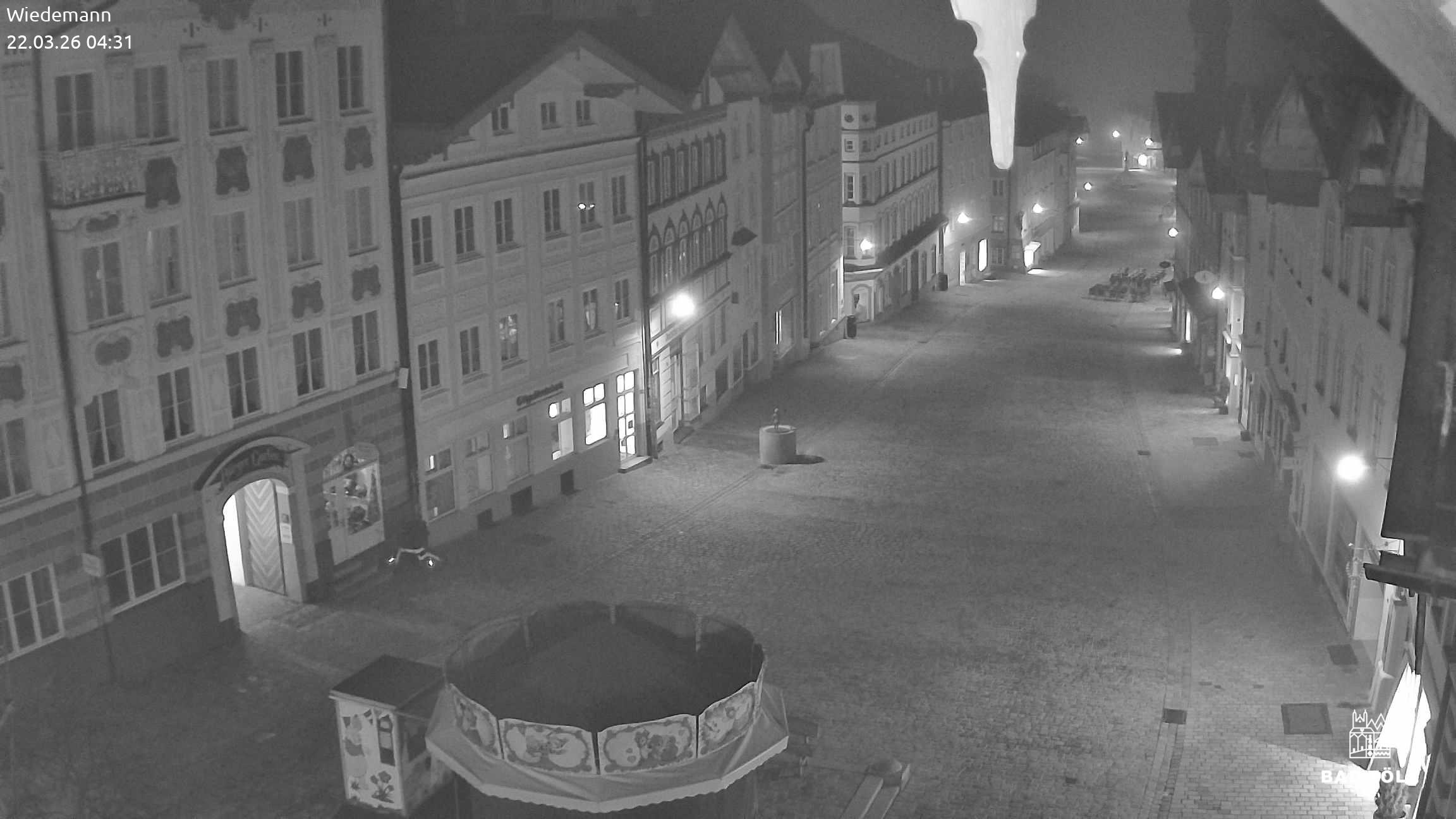 Archiv Foto Webcam Obere Marktstraße Bad Tölz