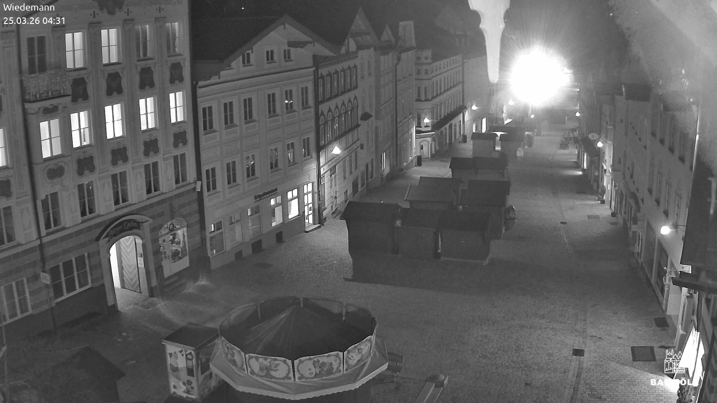 Archiv Foto Webcam Obere Marktstraße Bad Tölz