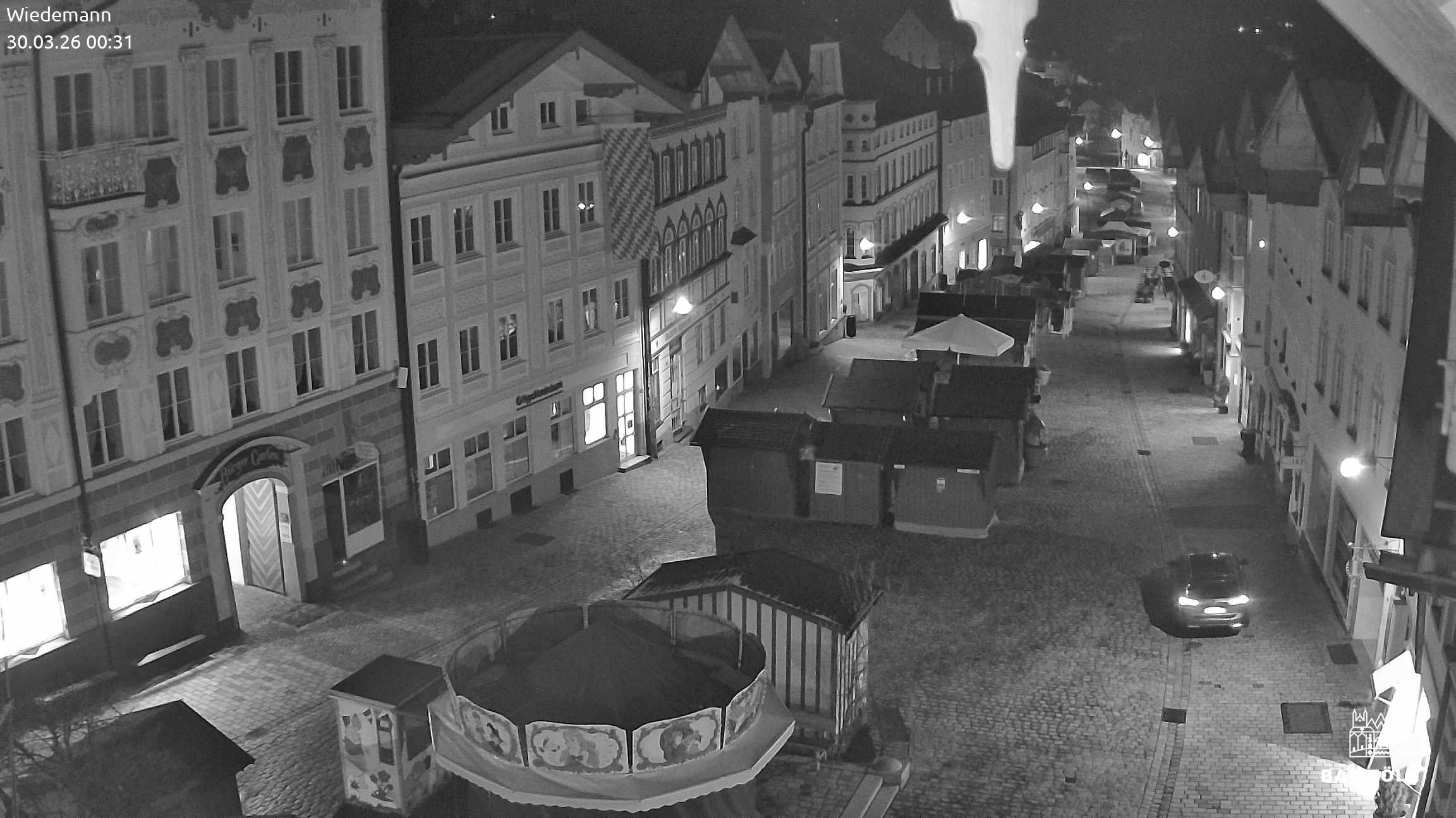 Archiv Foto Webcam Obere Marktstraße Bad Tölz