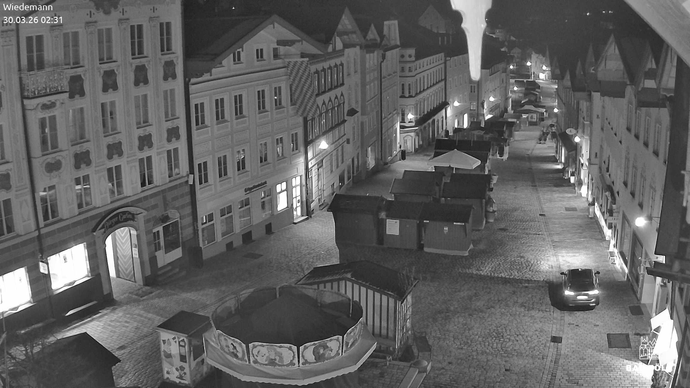 Archiv Foto Webcam Obere Marktstraße Bad Tölz