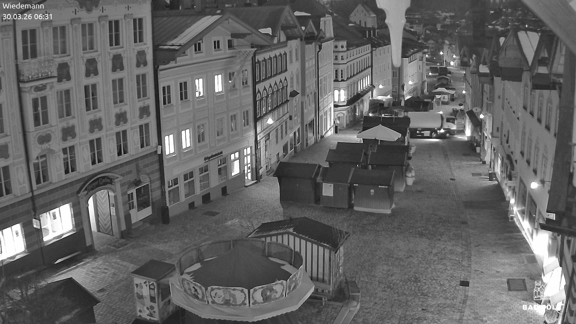 Archiv Foto Webcam Obere Marktstraße Bad Tölz