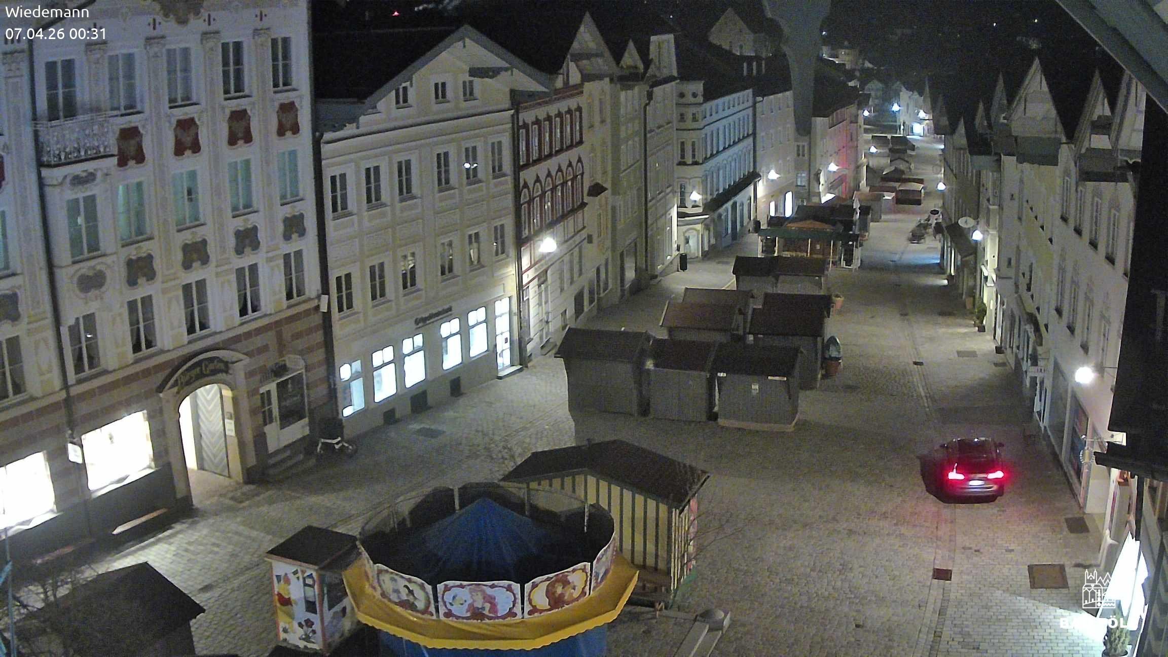 Archiv Foto Webcam Obere Marktstraße Bad Tölz