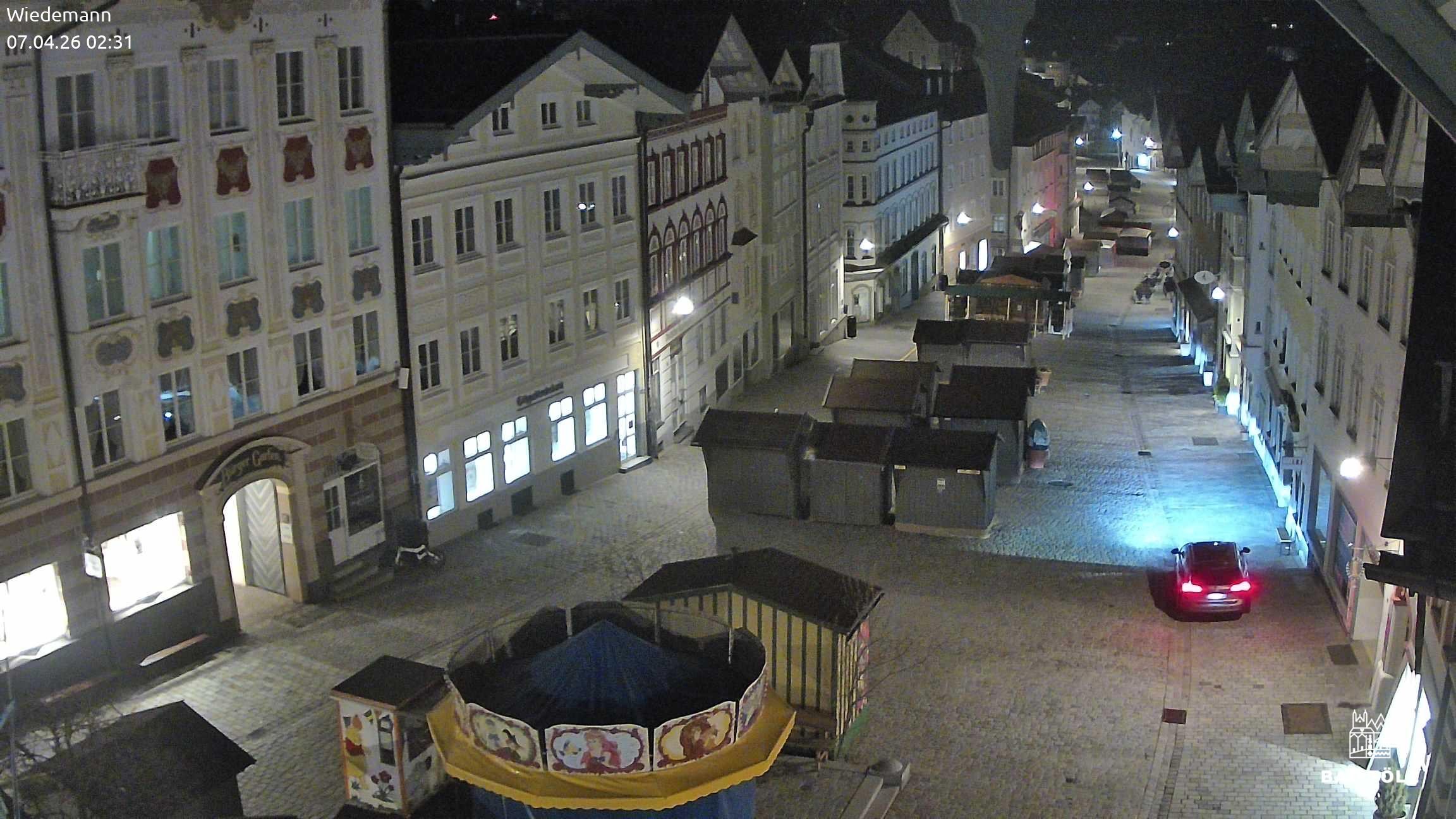 Archiv Foto Webcam Obere Marktstraße Bad Tölz