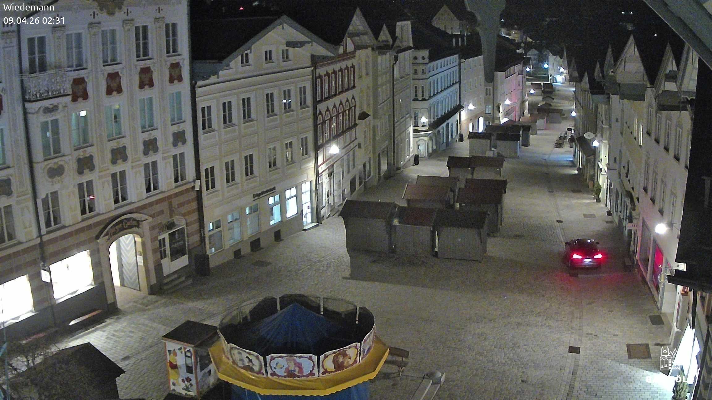 Archiv Foto Webcam Obere Marktstraße Bad Tölz