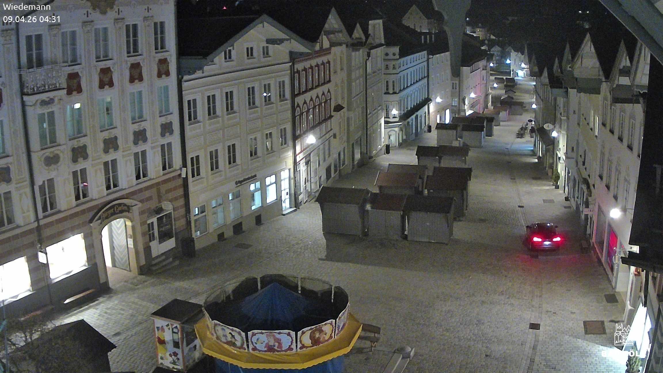 Archiv Foto Webcam Obere Marktstraße Bad Tölz