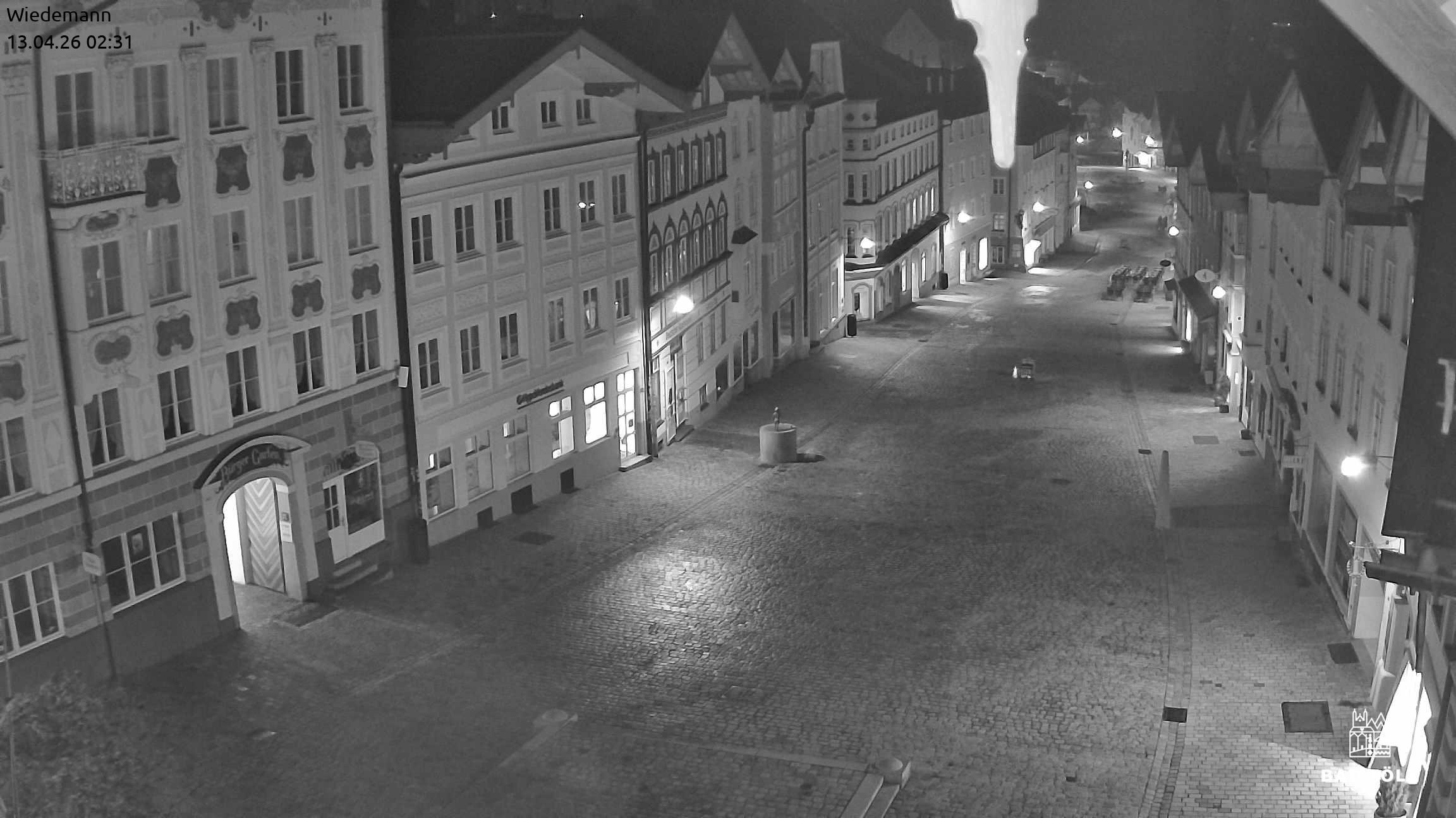 Archiv Foto Webcam Obere Marktstraße Bad Tölz