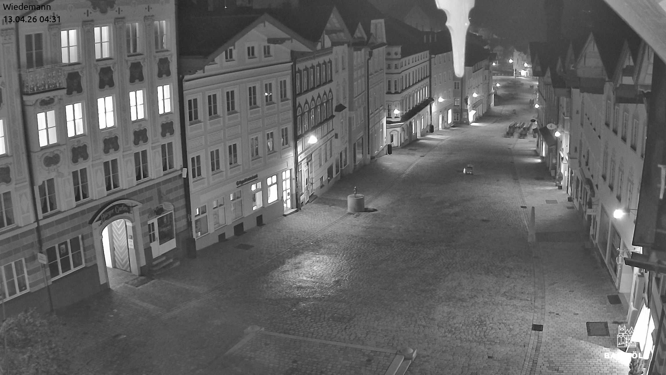 Archiv Foto Webcam Obere Marktstraße Bad Tölz