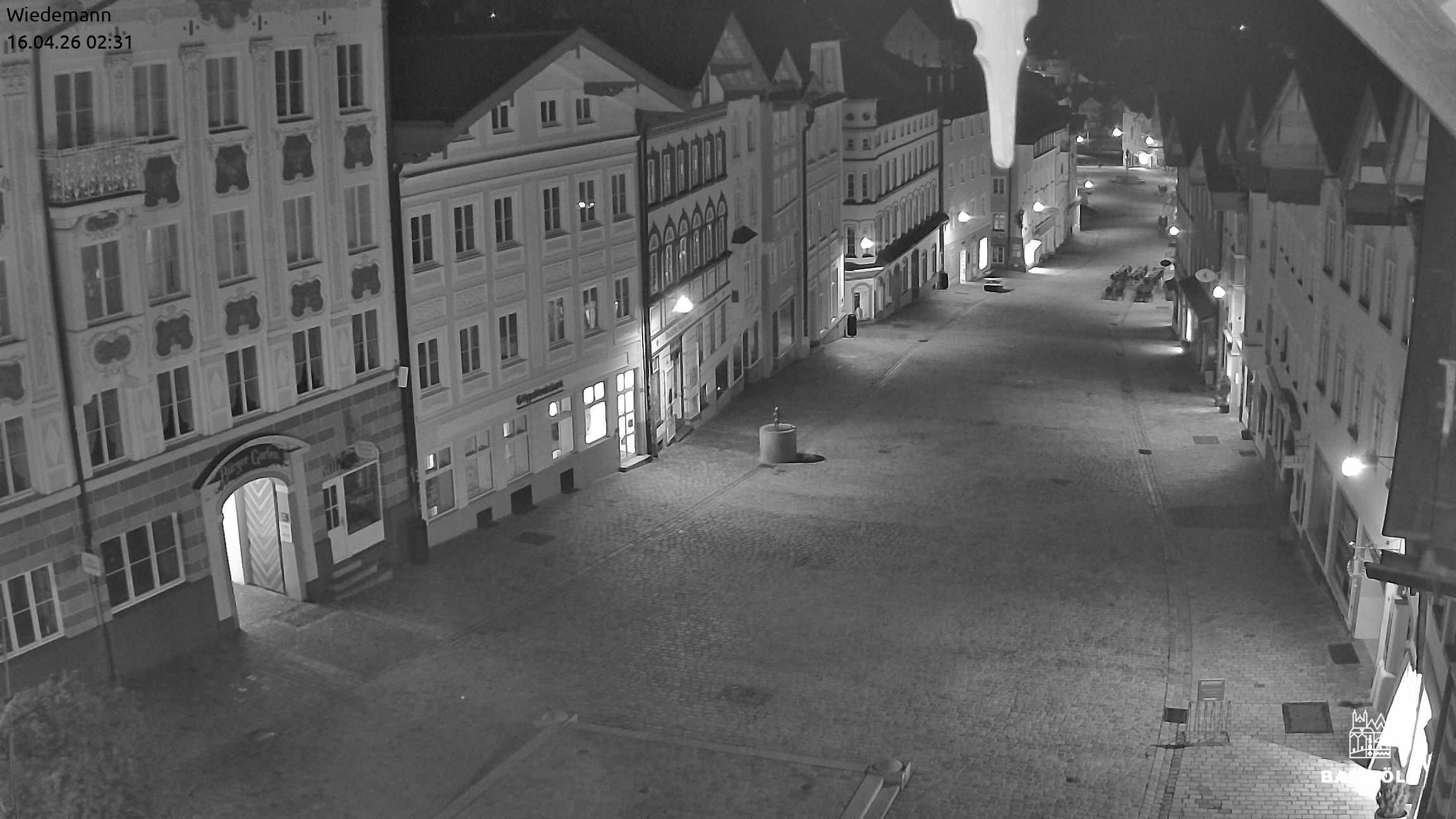 Archiv Foto Webcam Obere Marktstraße Bad Tölz