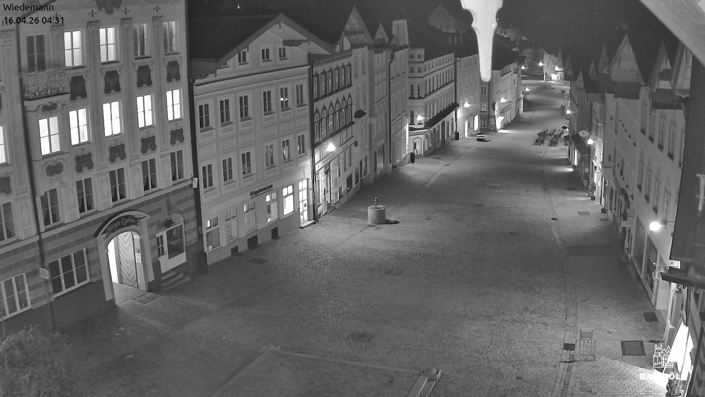 Archiv Foto Webcam Obere Marktstraße Bad Tölz