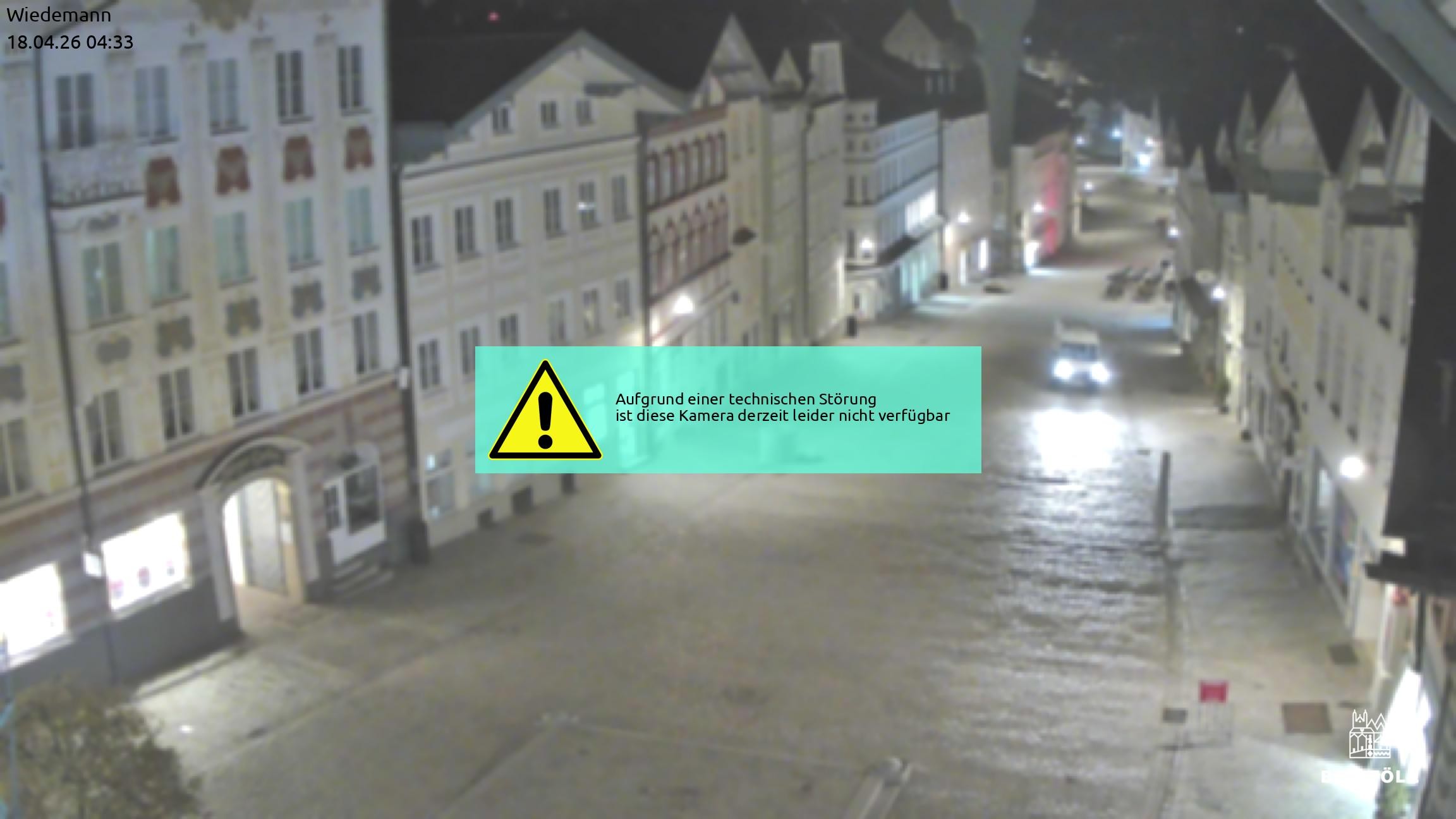 Archiv Foto Webcam Obere Marktstraße Bad Tölz