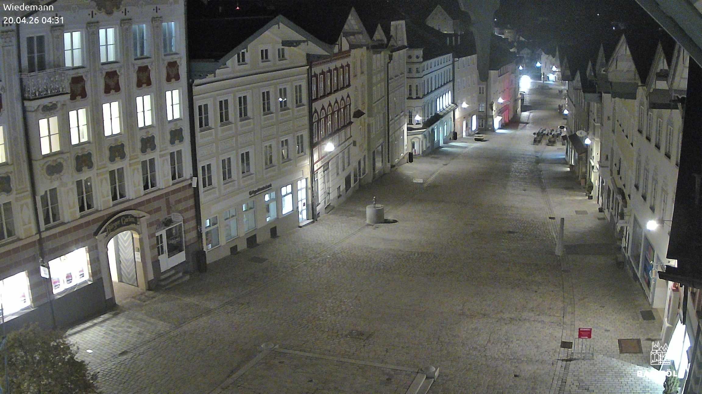 Archiv Foto Webcam Obere Marktstraße Bad Tölz