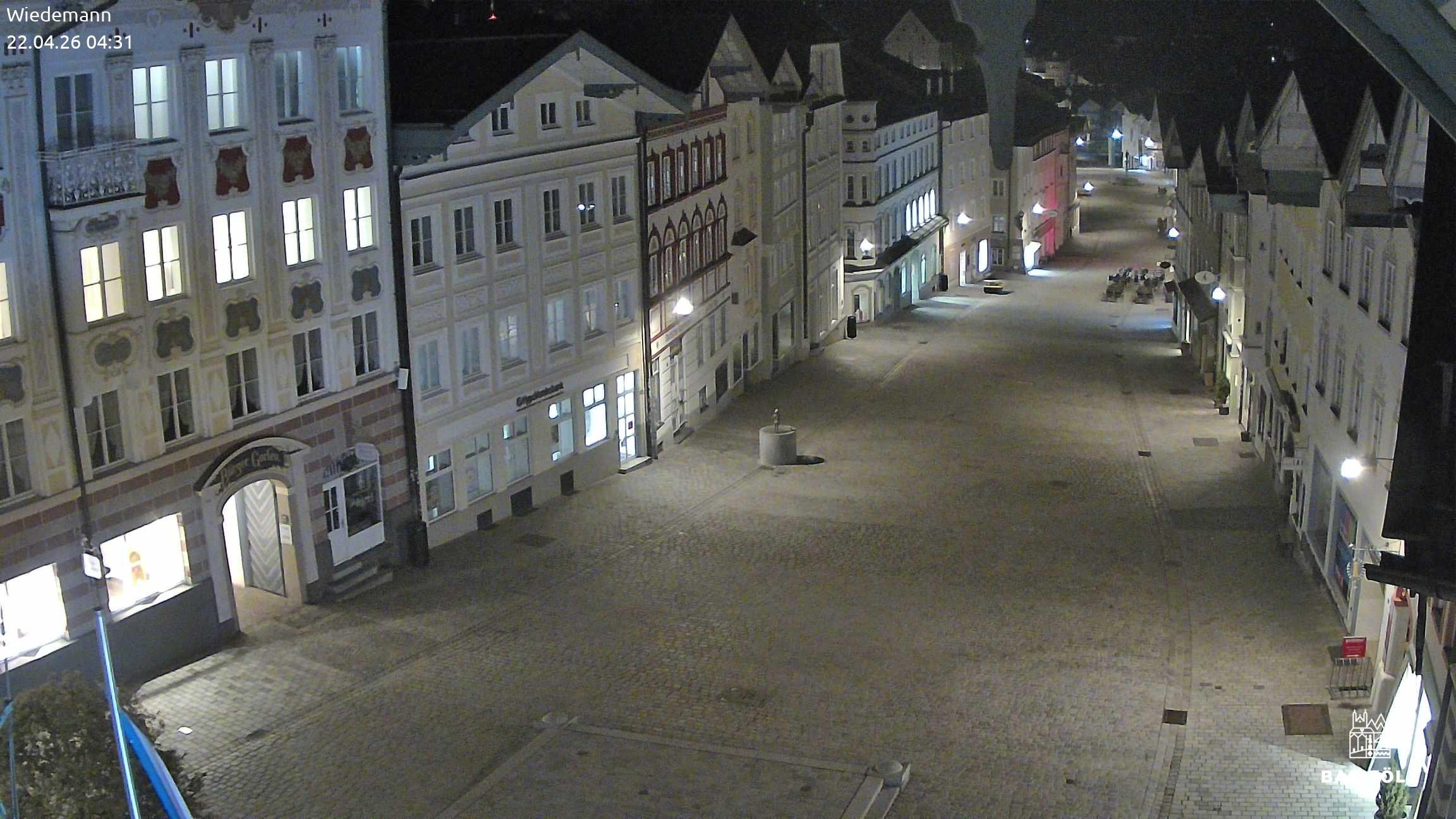 Archiv Foto Webcam Obere Marktstraße Bad Tölz