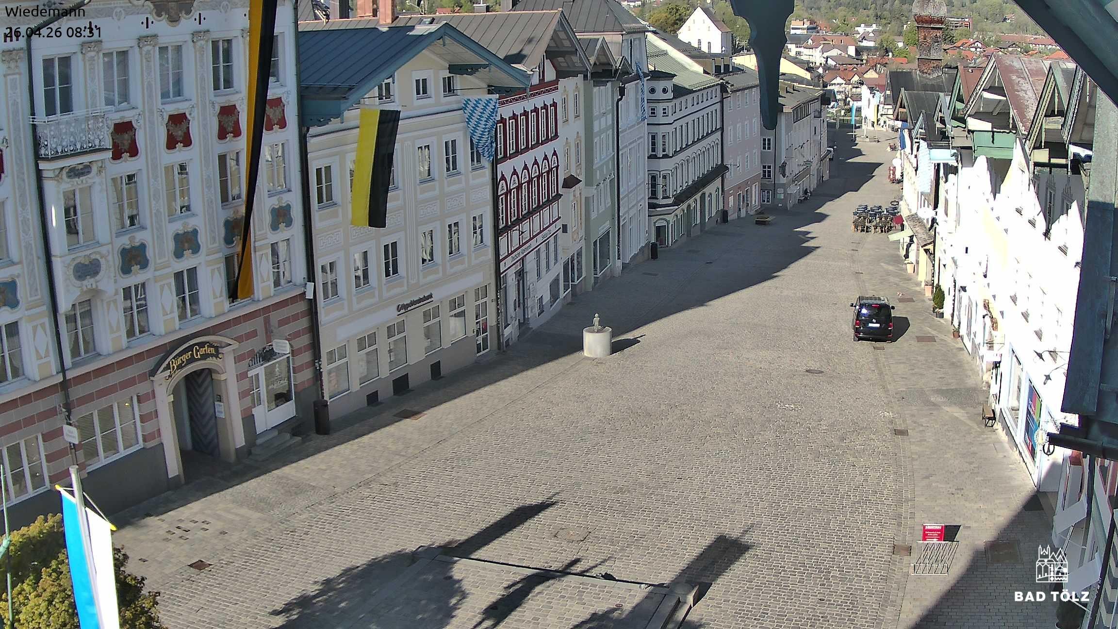 Archived image Webcam Bad Tölz - Marktstraße
