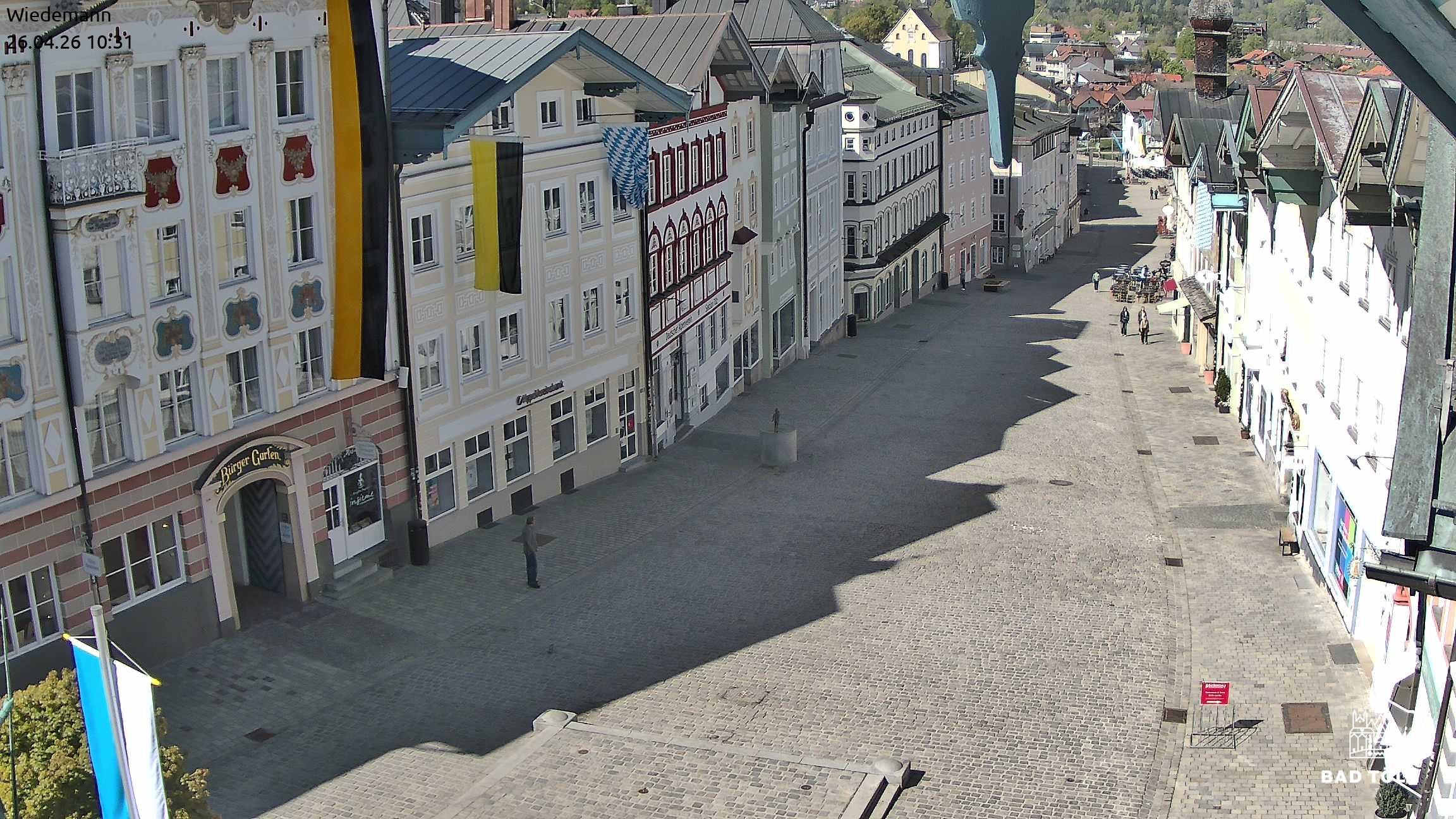 Archived image Webcam Bad Tölz - Marktstraße