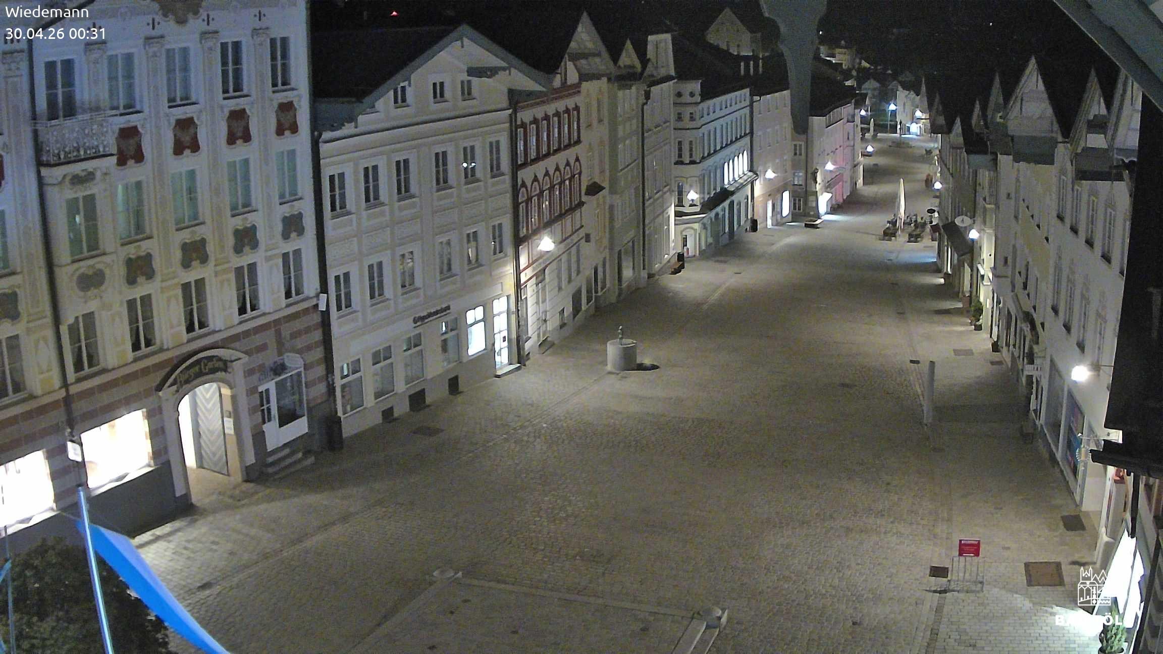 Archiv Foto Webcam Obere Marktstraße Bad Tölz