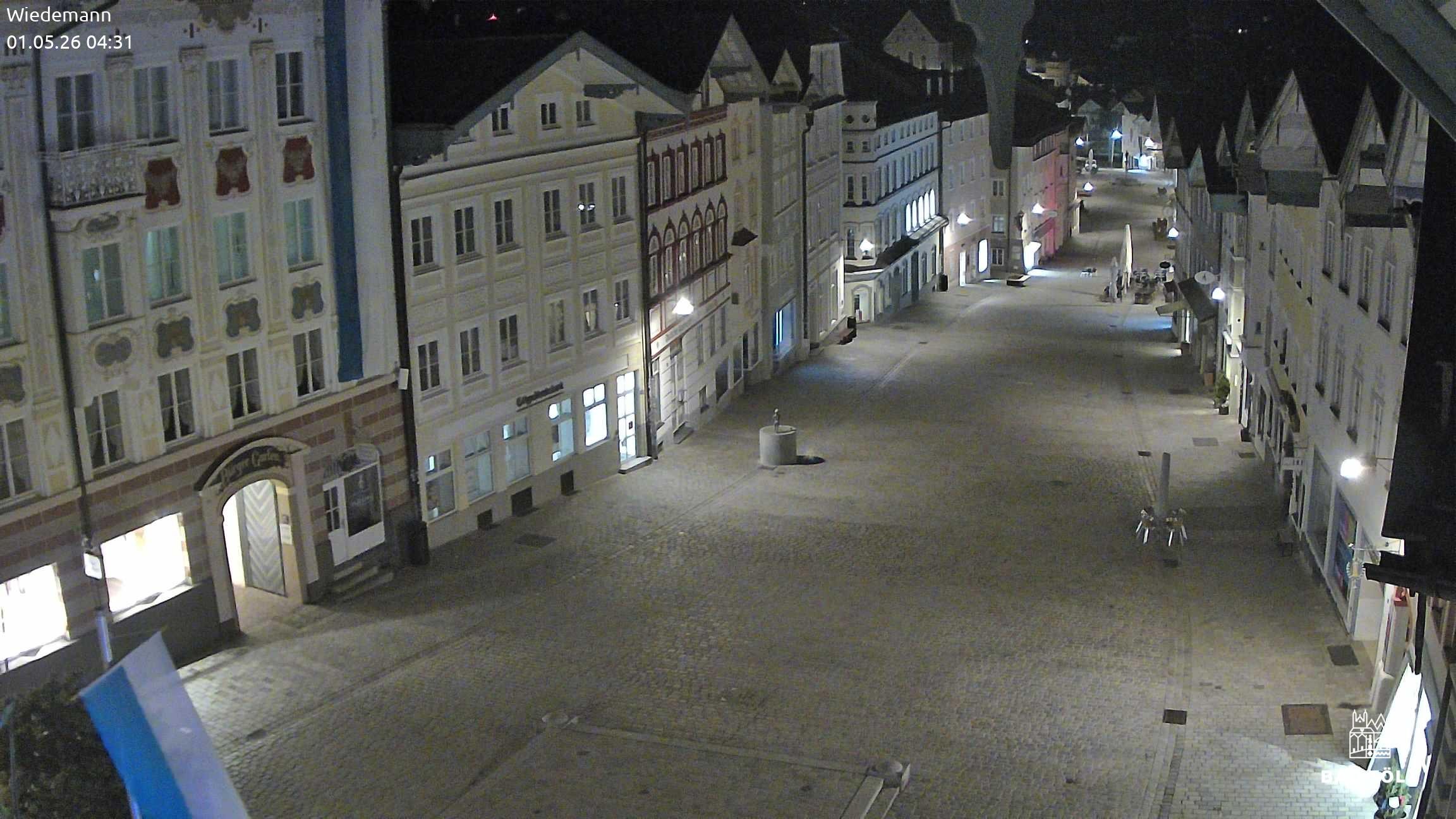 Archiv Foto Webcam Obere Marktstraße Bad Tölz