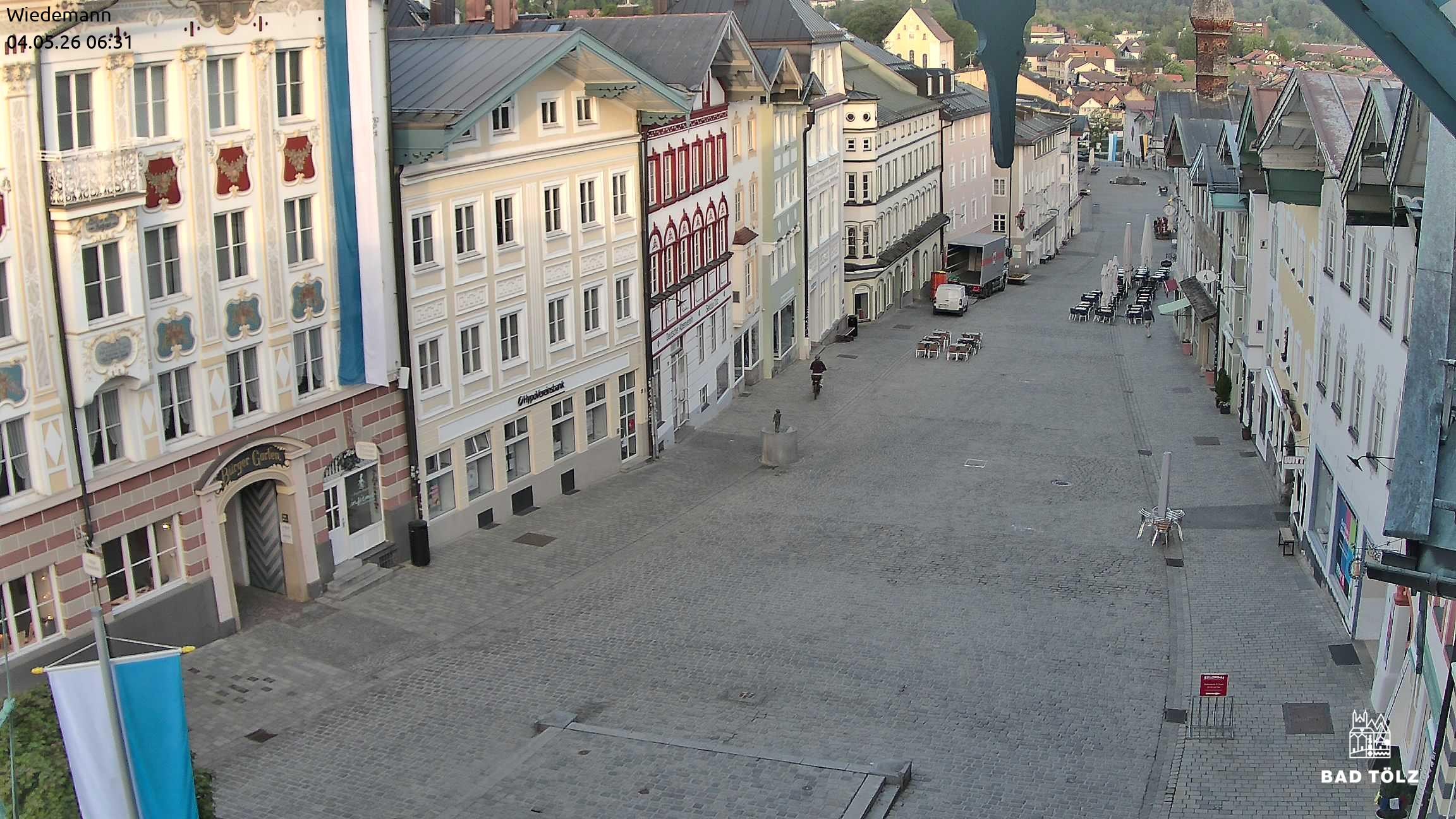 Archived image Webcam Bad Tölz - Marktstraße