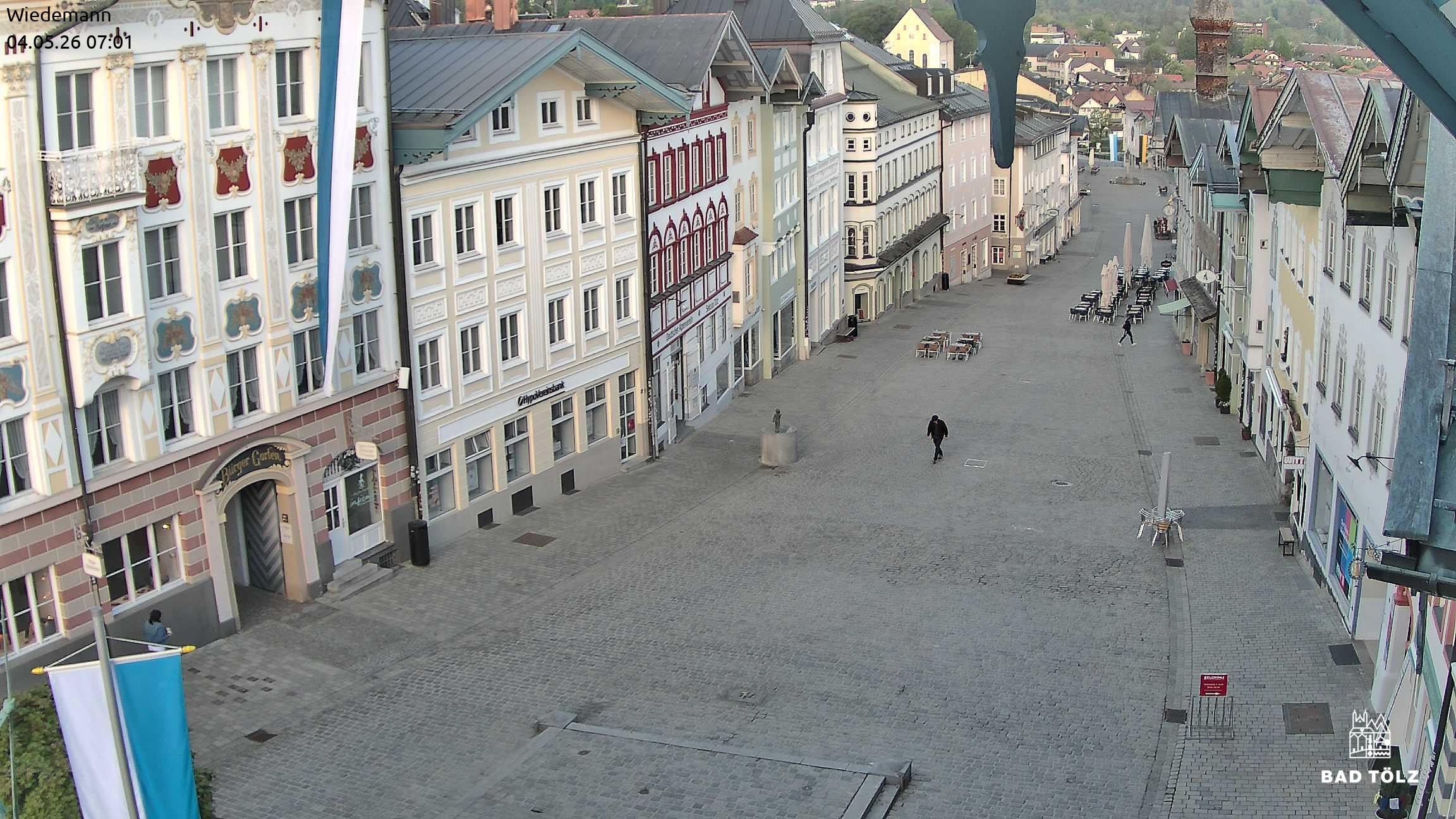 Archived image Webcam Bad Tölz - Marktstraße