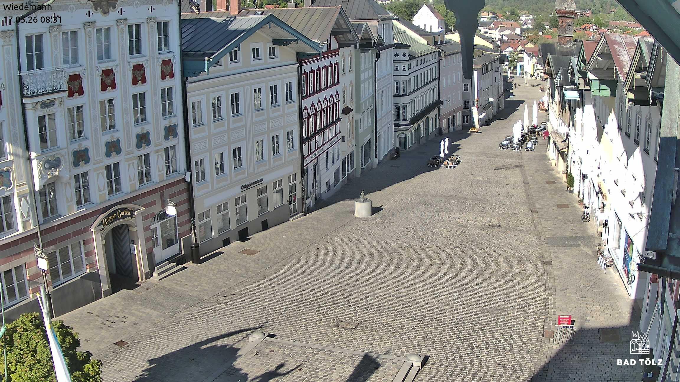 Archived image Webcam Bad Tölz - Marktstraße