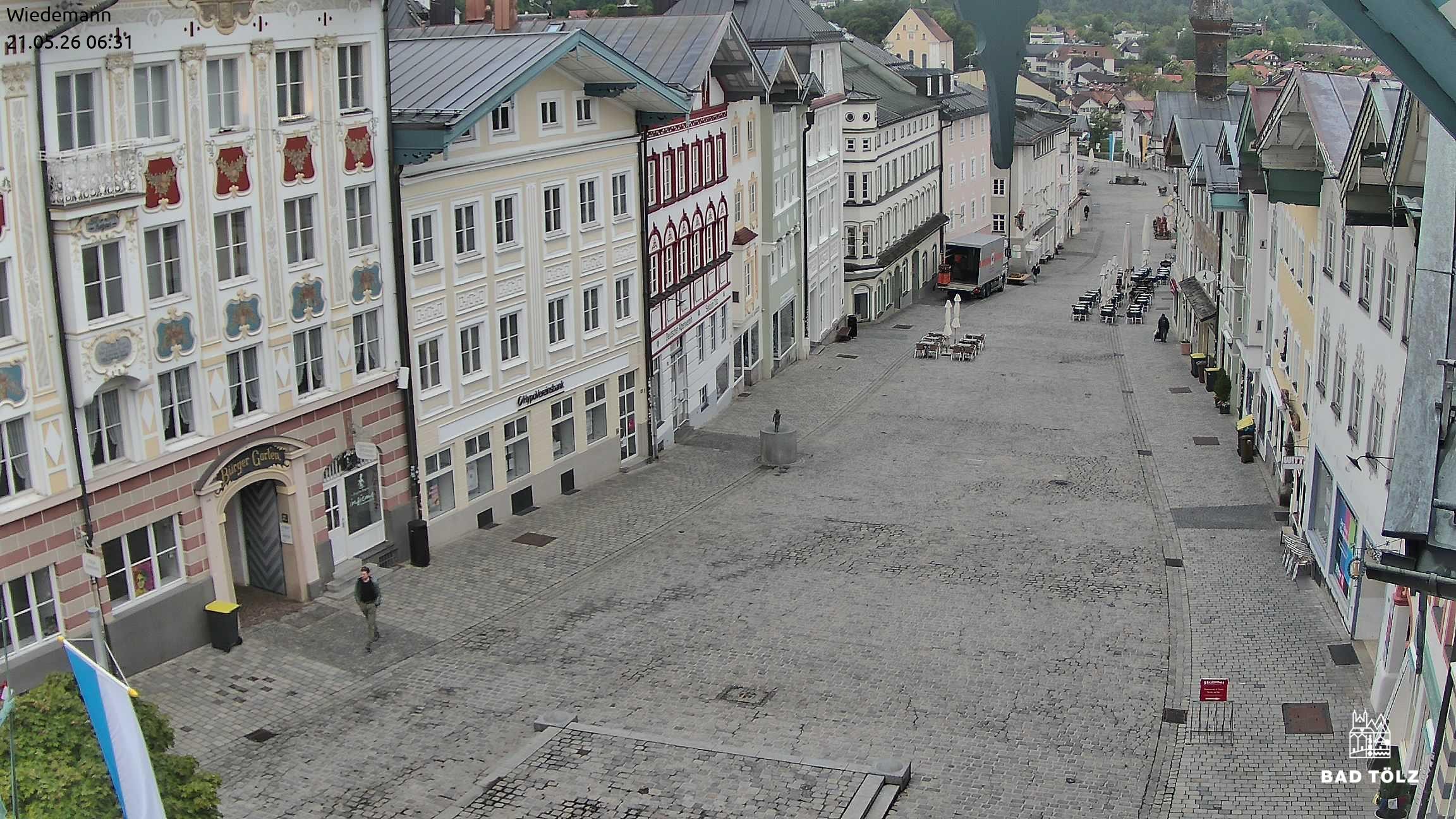 Archived image Webcam Bad Tölz - Marktstraße