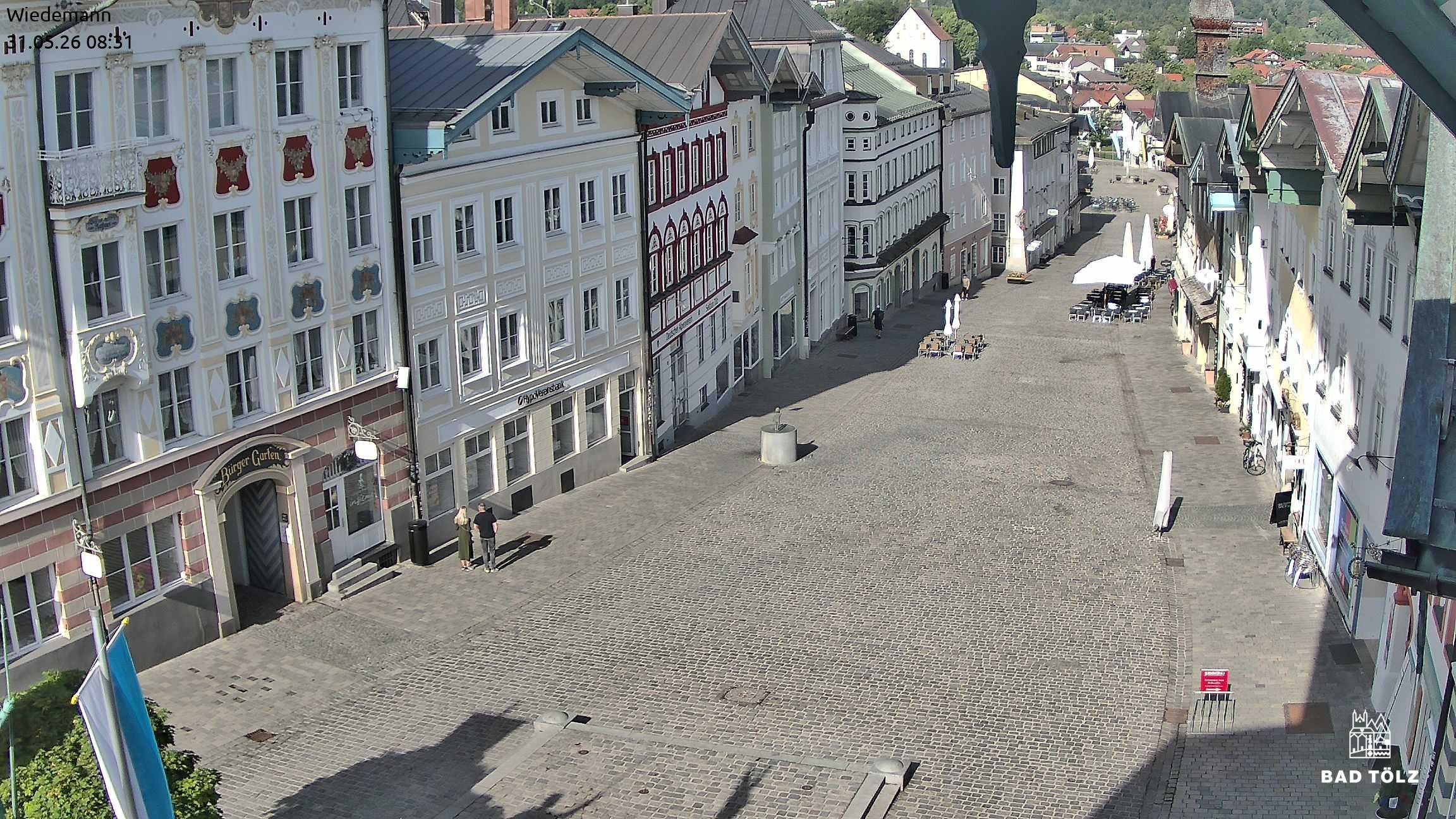 Archived image Webcam Bad Tölz - Marktstraße