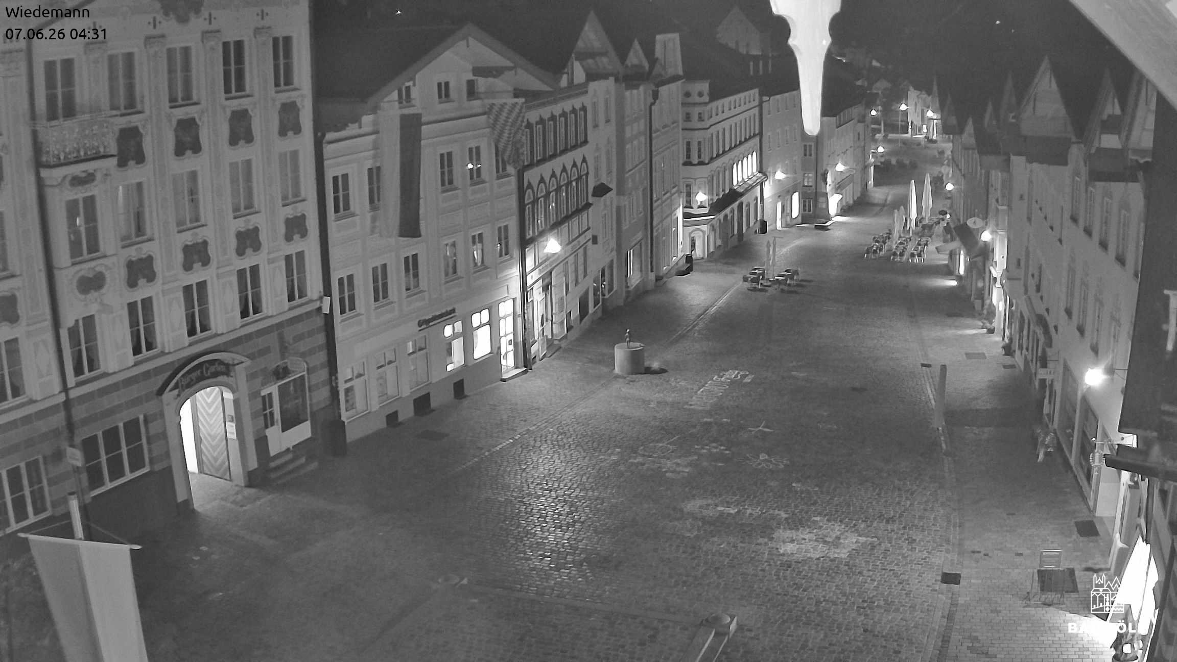 Archiv Foto Webcam Obere Marktstraße Bad Tölz