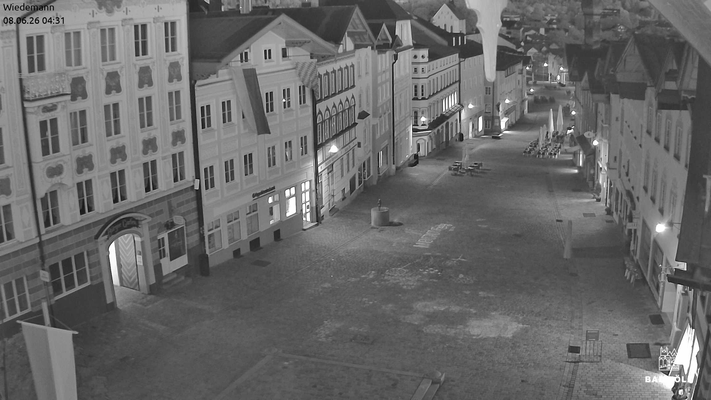 Archiv Foto Webcam Obere Marktstraße Bad Tölz