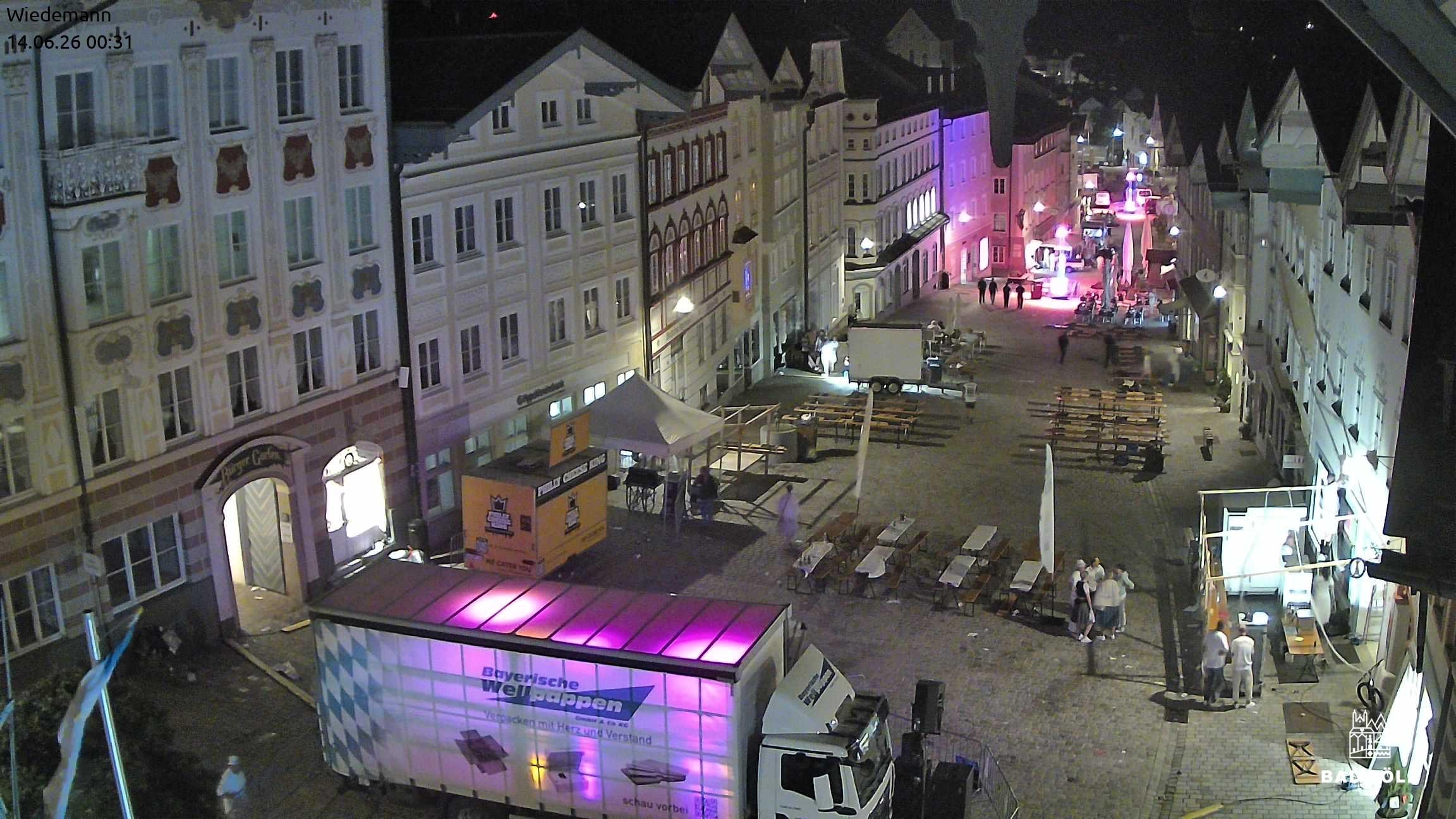 Archiv Foto Webcam Obere Marktstraße Bad Tölz