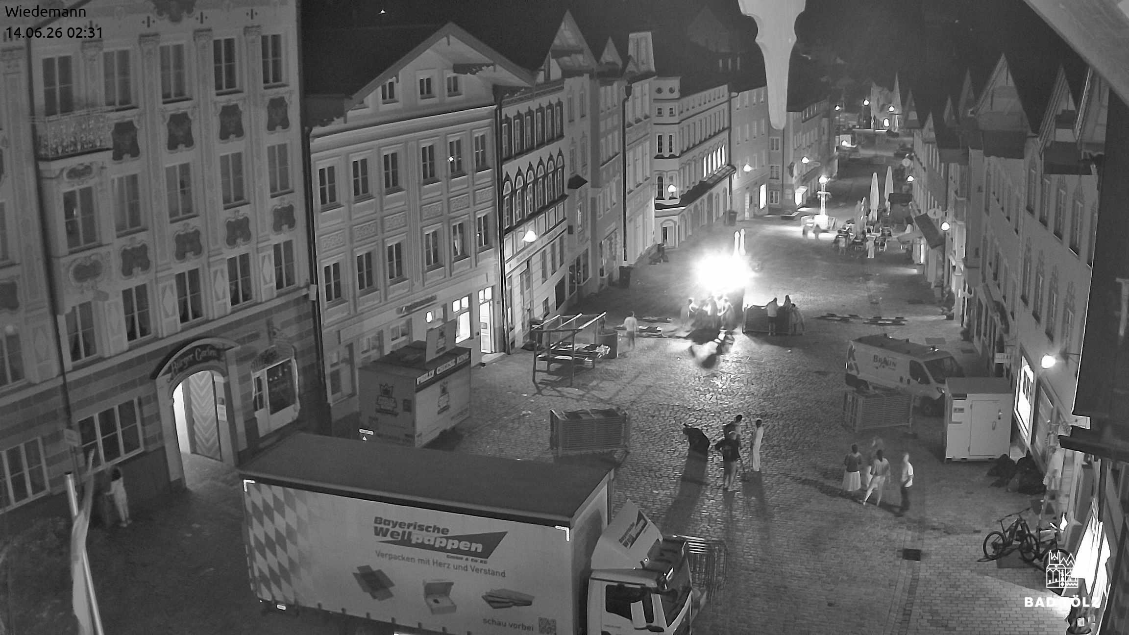 Archiv Foto Webcam Obere Marktstraße Bad Tölz