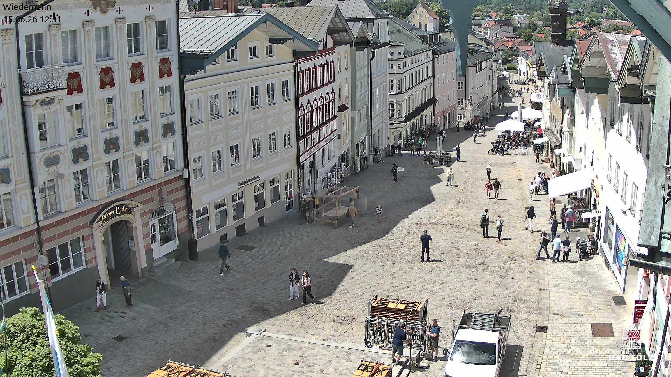Archived image Webcam Bad Tölz - Marktstraße