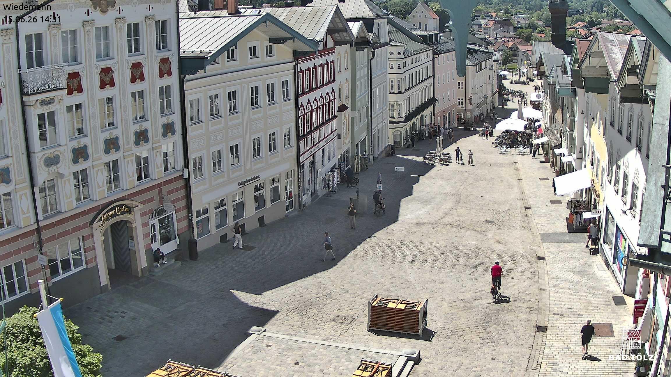 Archived image Webcam Bad Tölz - Marktstraße