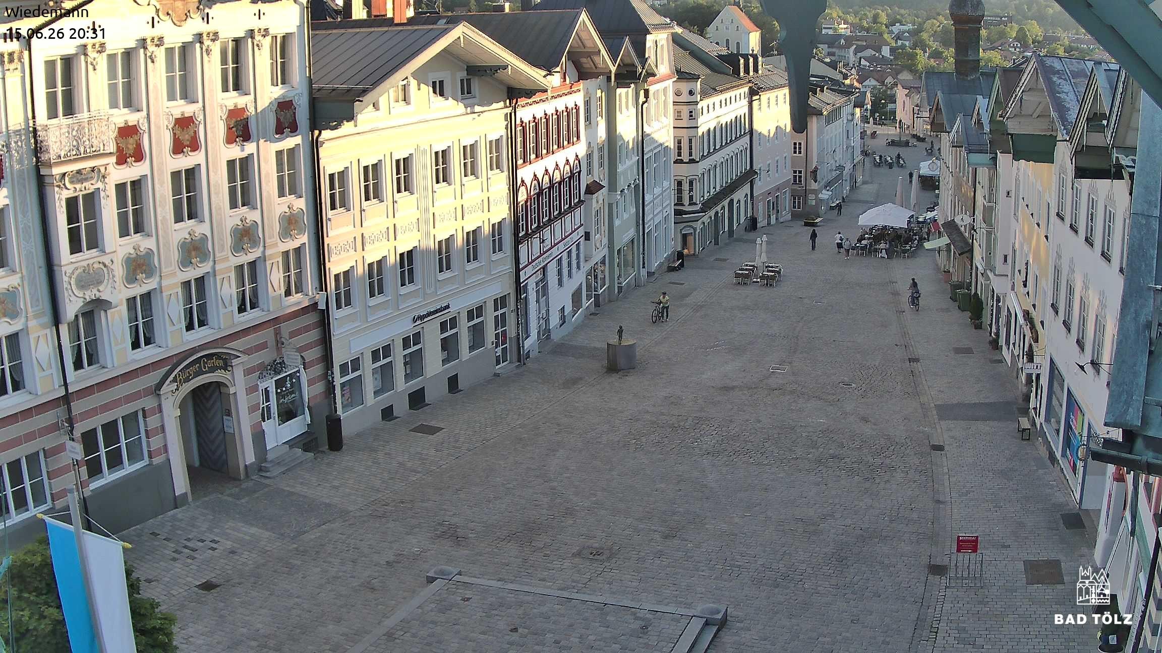 Archived image Webcam Bad Tölz - Marktstraße