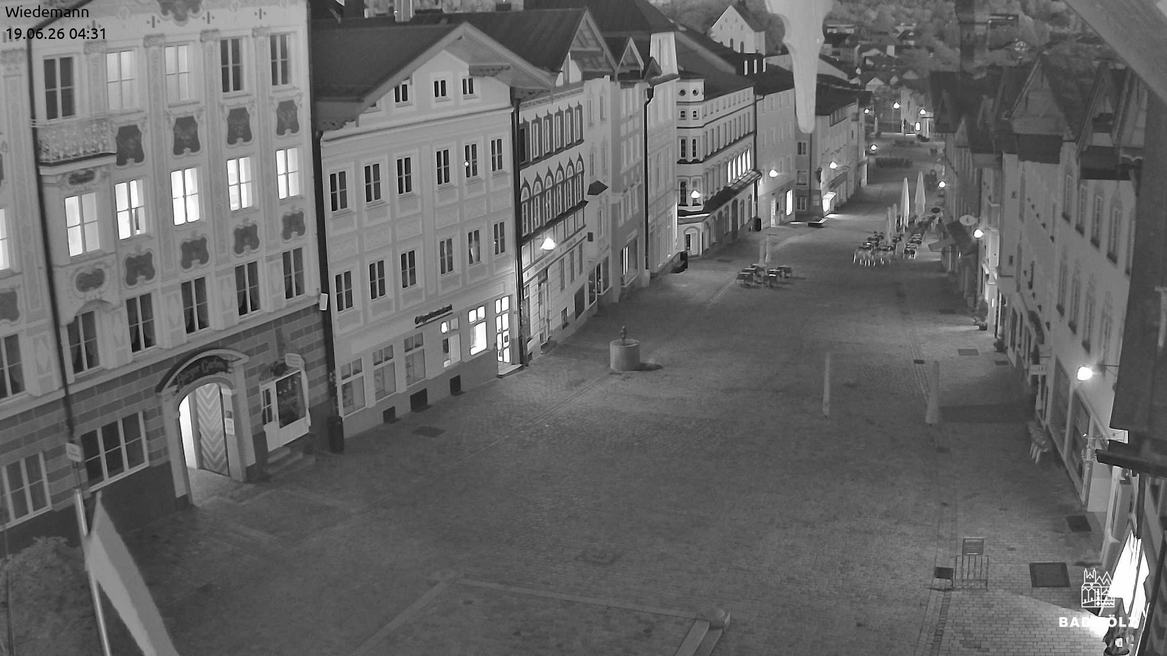 Archiv Foto Webcam Obere Marktstraße Bad Tölz