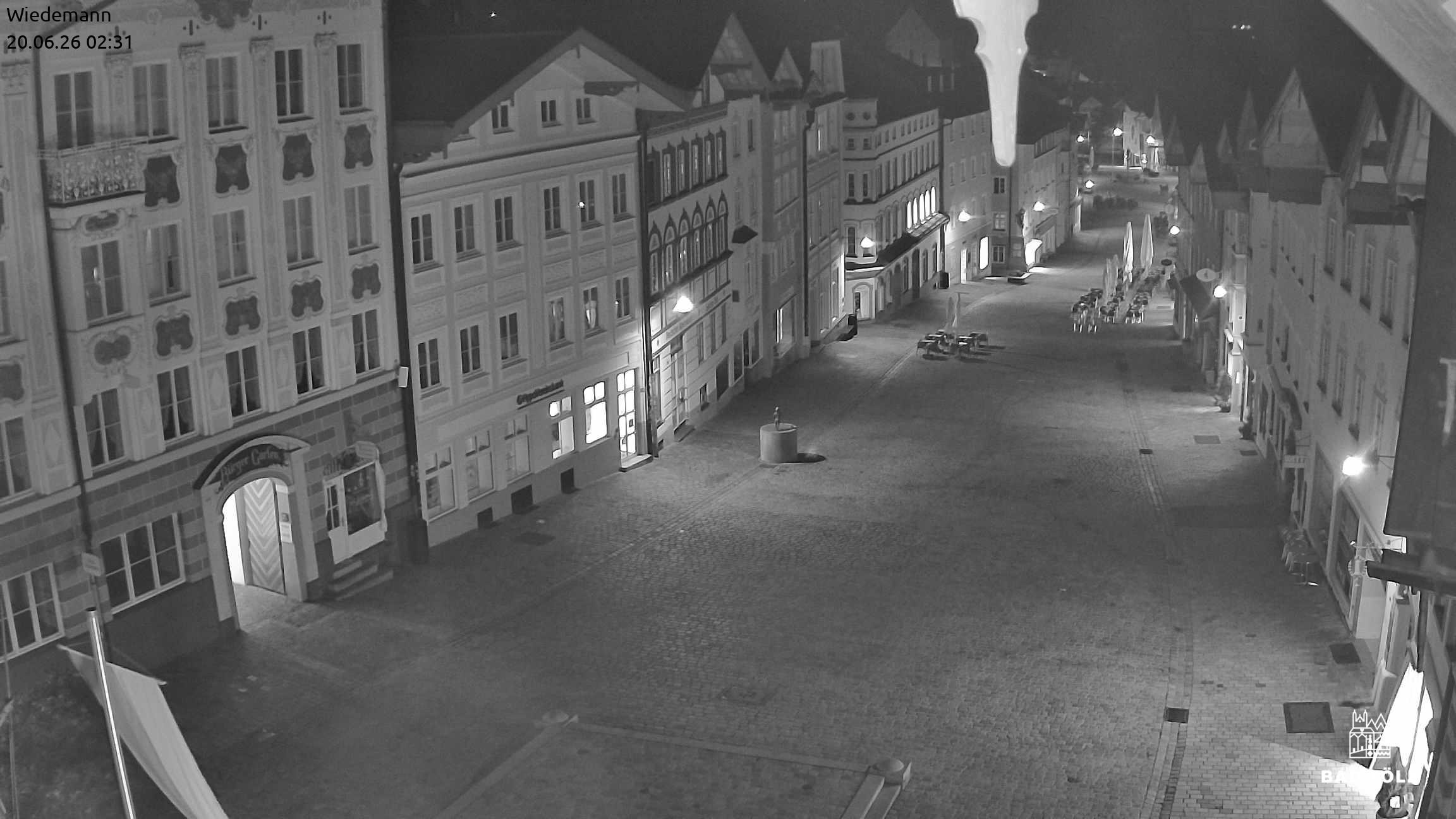 Archiv Foto Webcam Obere Marktstraße Bad Tölz