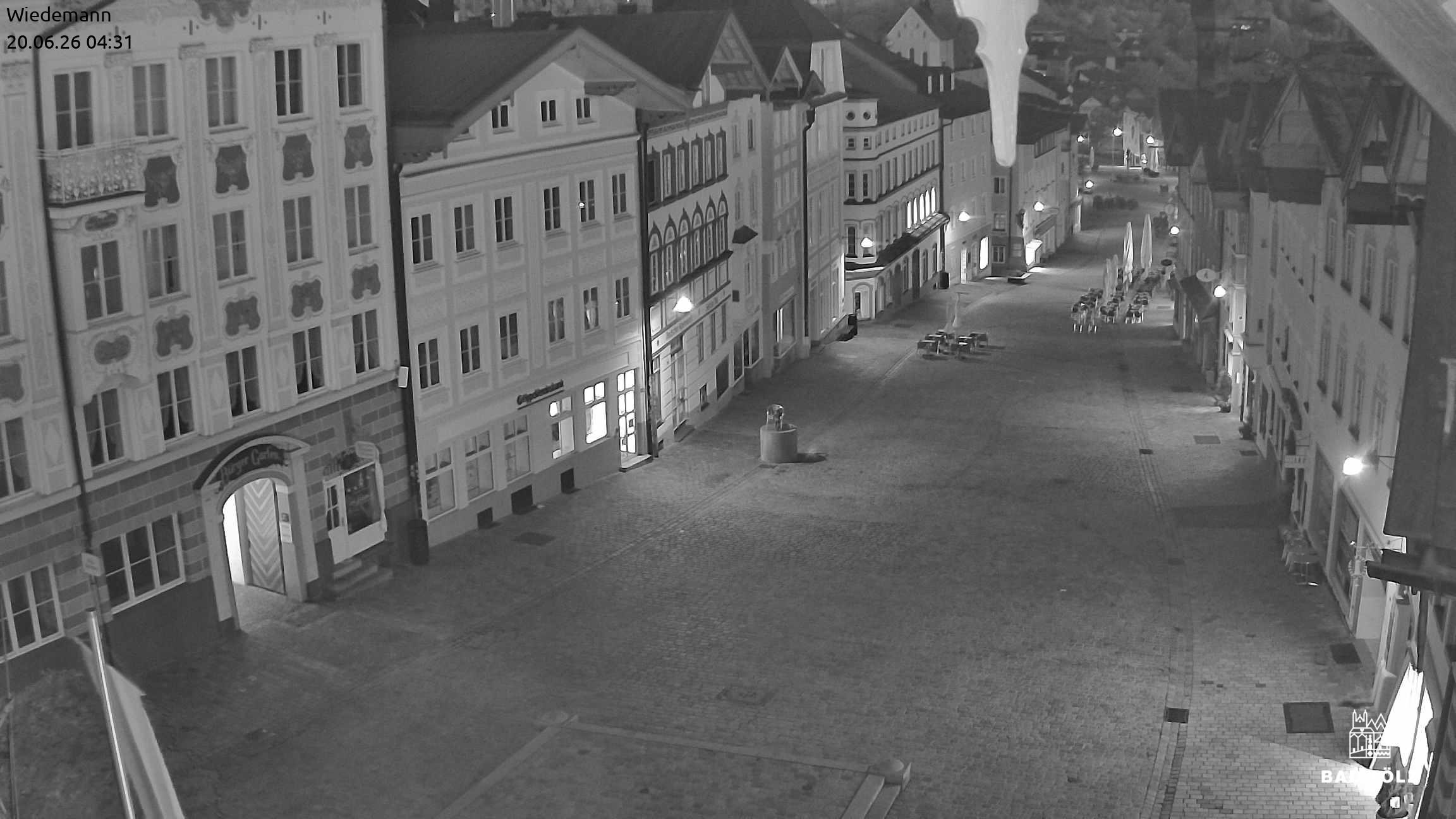Archiv Foto Webcam Obere Marktstraße Bad Tölz