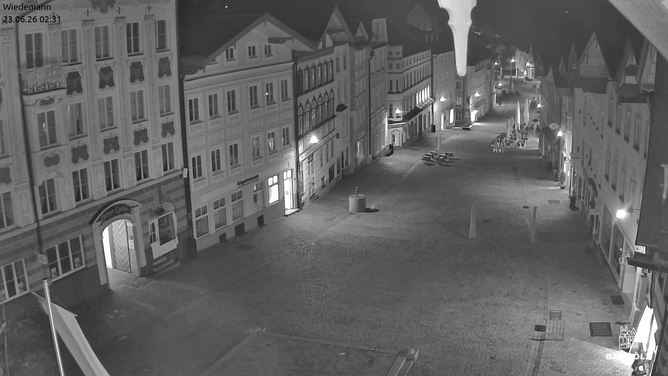 Archiv Foto Webcam Obere Marktstraße Bad Tölz