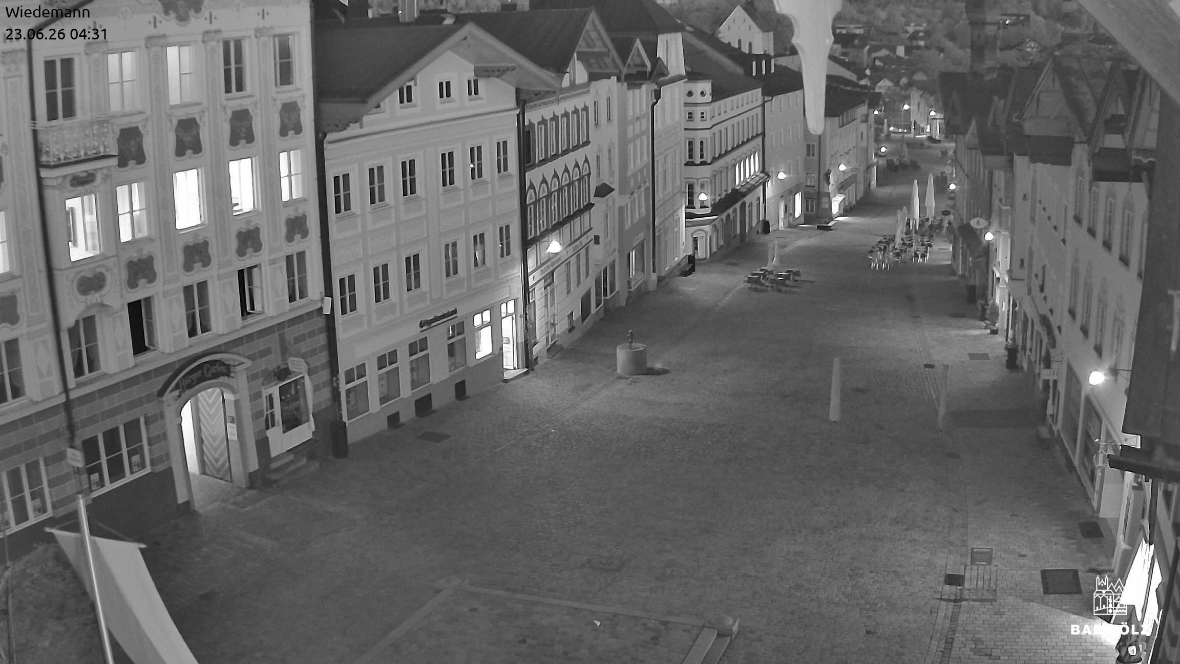 Archiv Foto Webcam Obere Marktstraße Bad Tölz