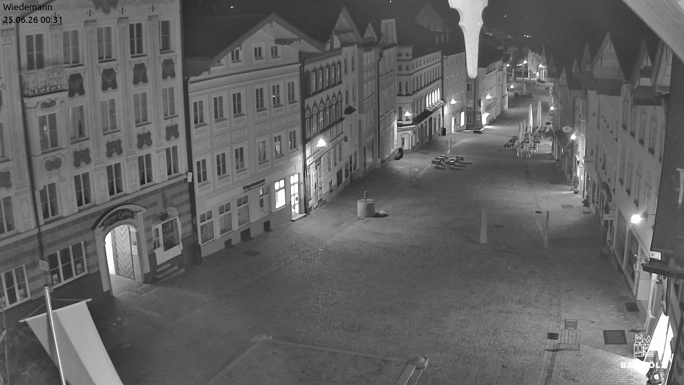 Archiv Foto Webcam Obere Marktstraße Bad Tölz