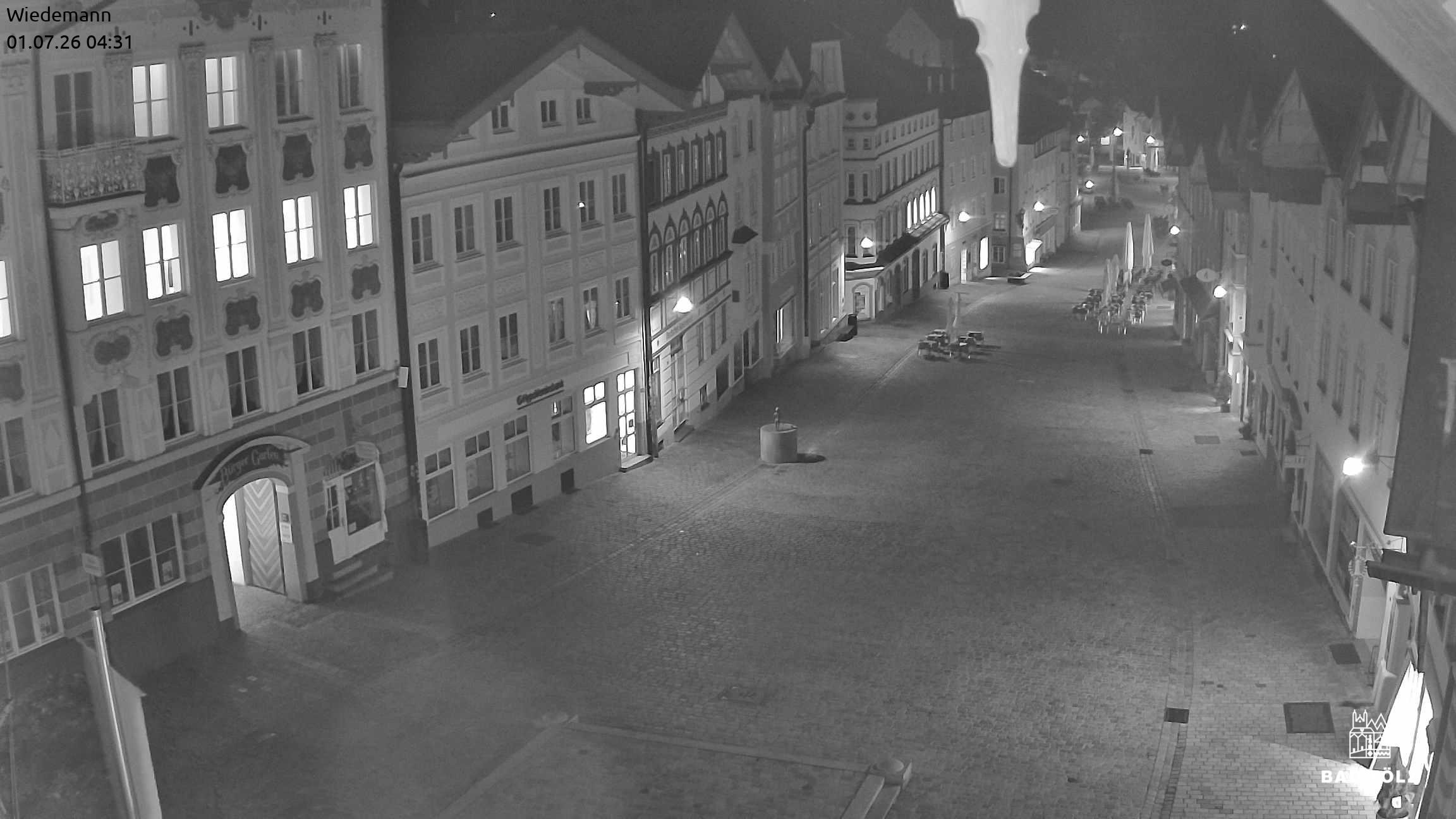 Archiv Foto Webcam Obere Marktstraße Bad Tölz