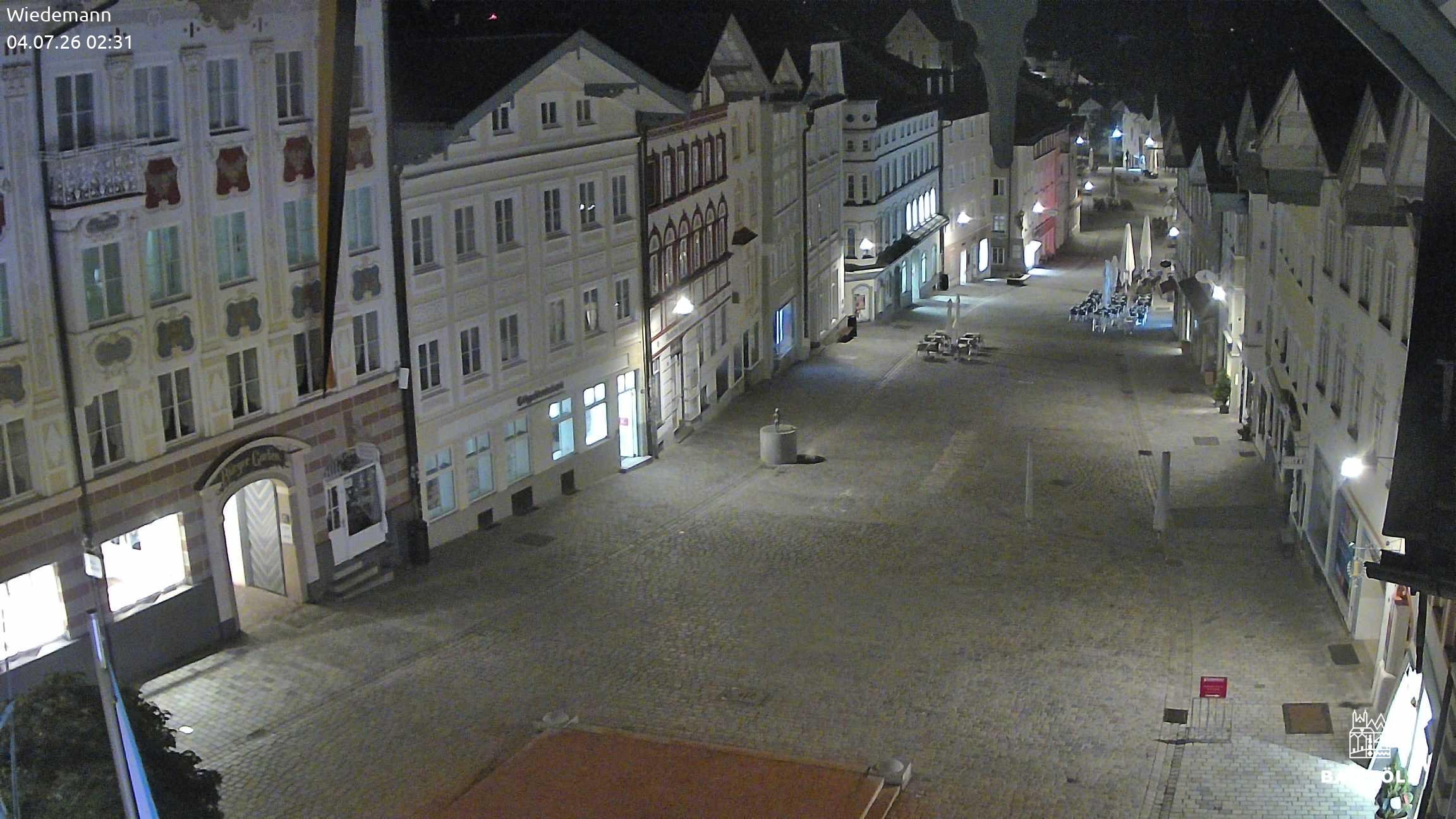 Archiv Foto Webcam Obere Marktstraße Bad Tölz
