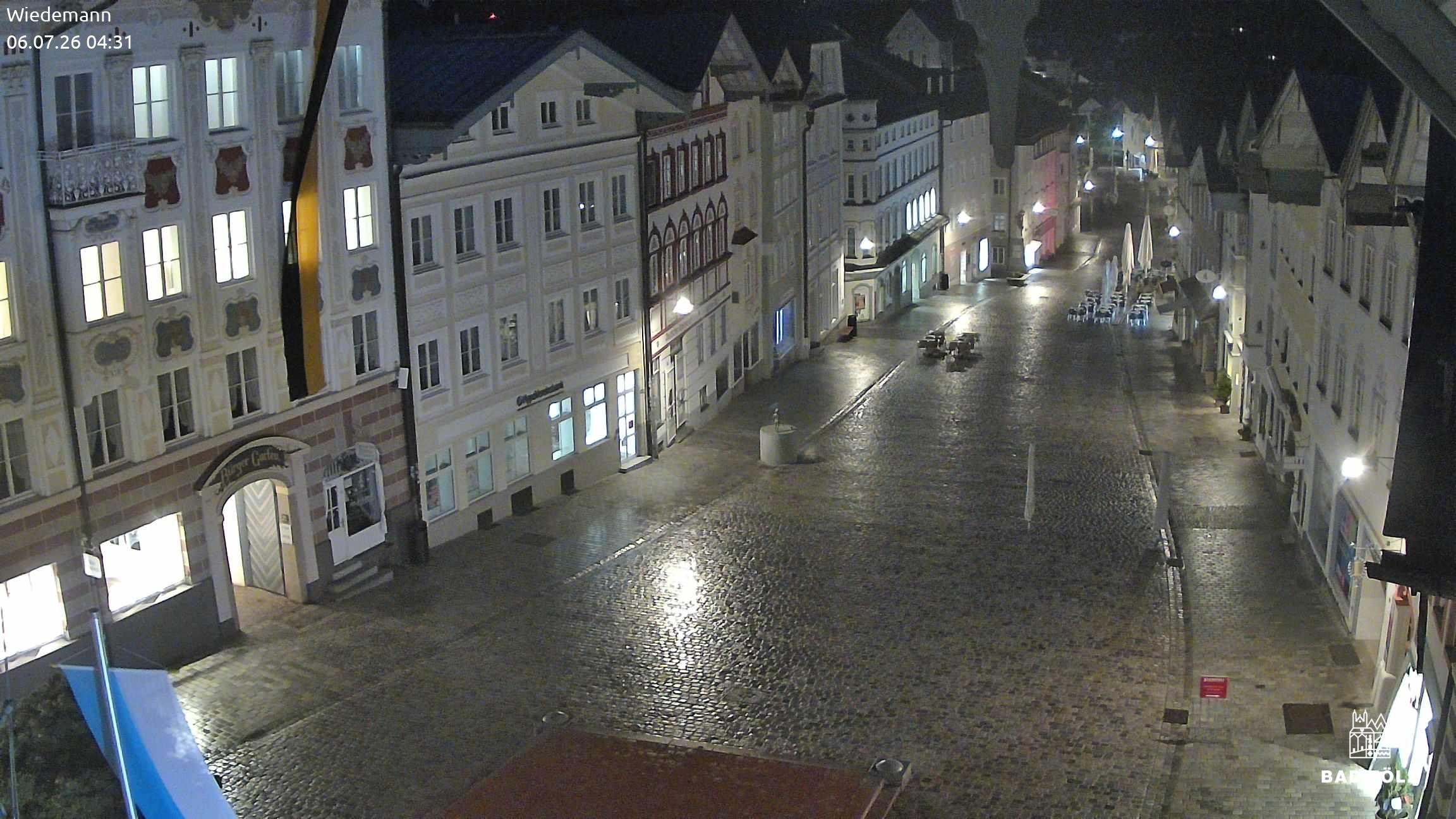 Archiv Foto Webcam Obere Marktstraße Bad Tölz