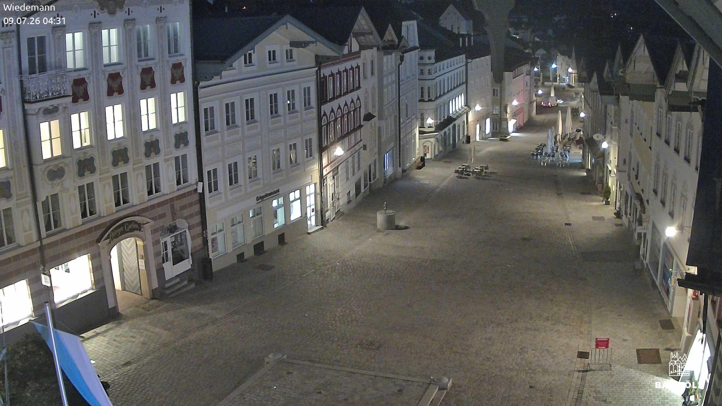 Archiv Foto Webcam Obere Marktstraße Bad Tölz