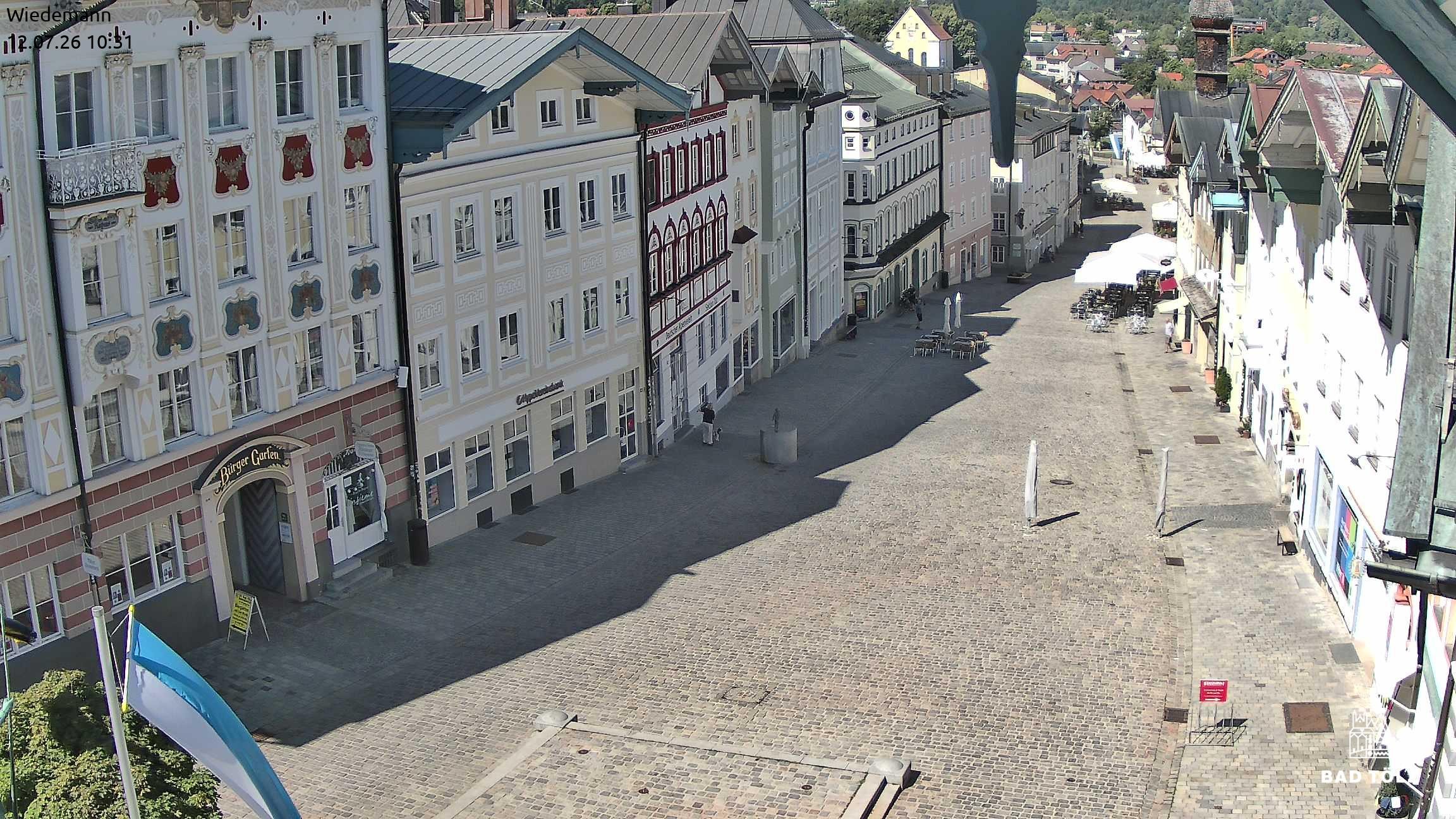 Archived image Webcam Bad Tölz - Marktstraße