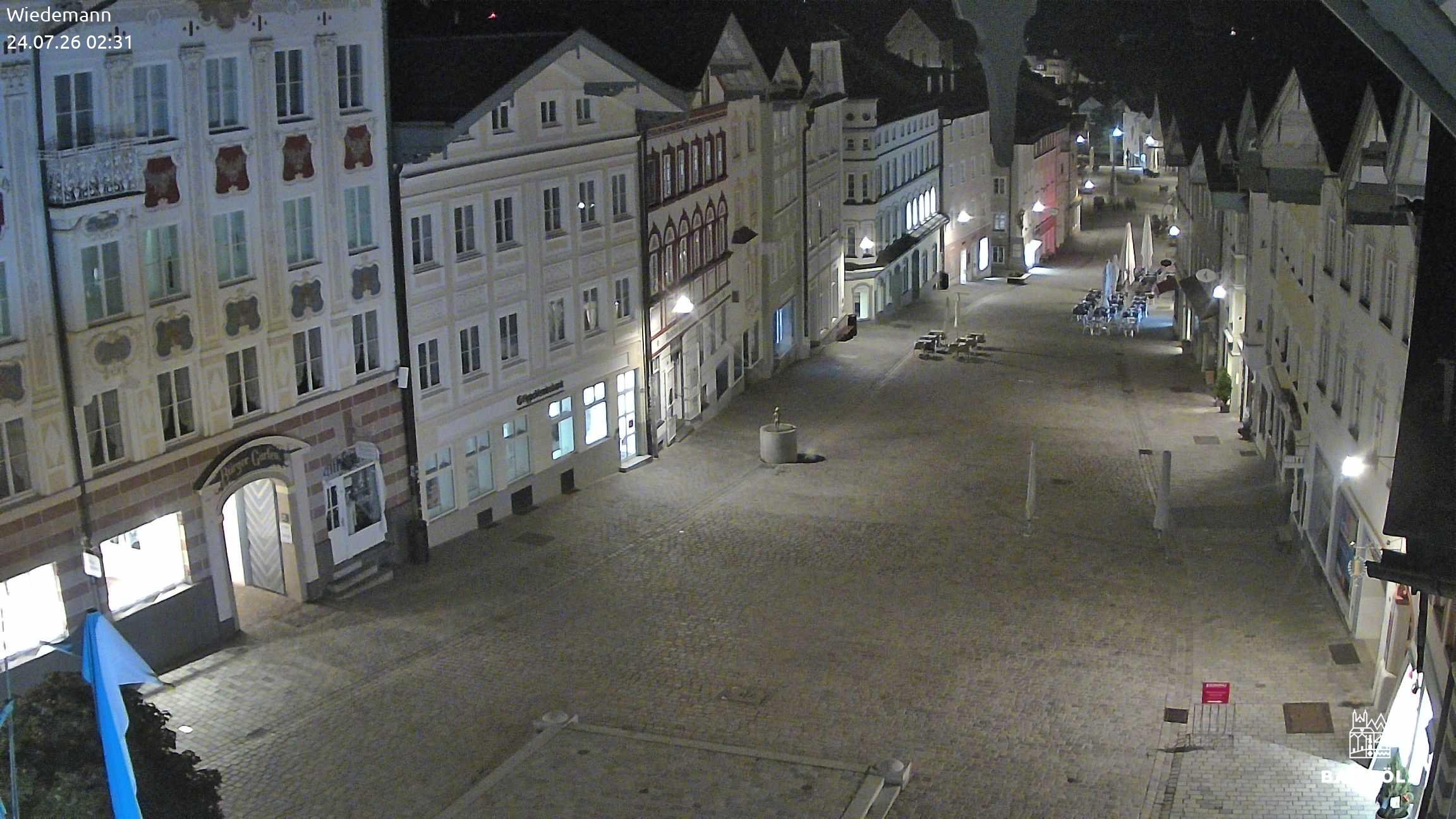 Archiv Foto Webcam Obere Marktstraße Bad Tölz