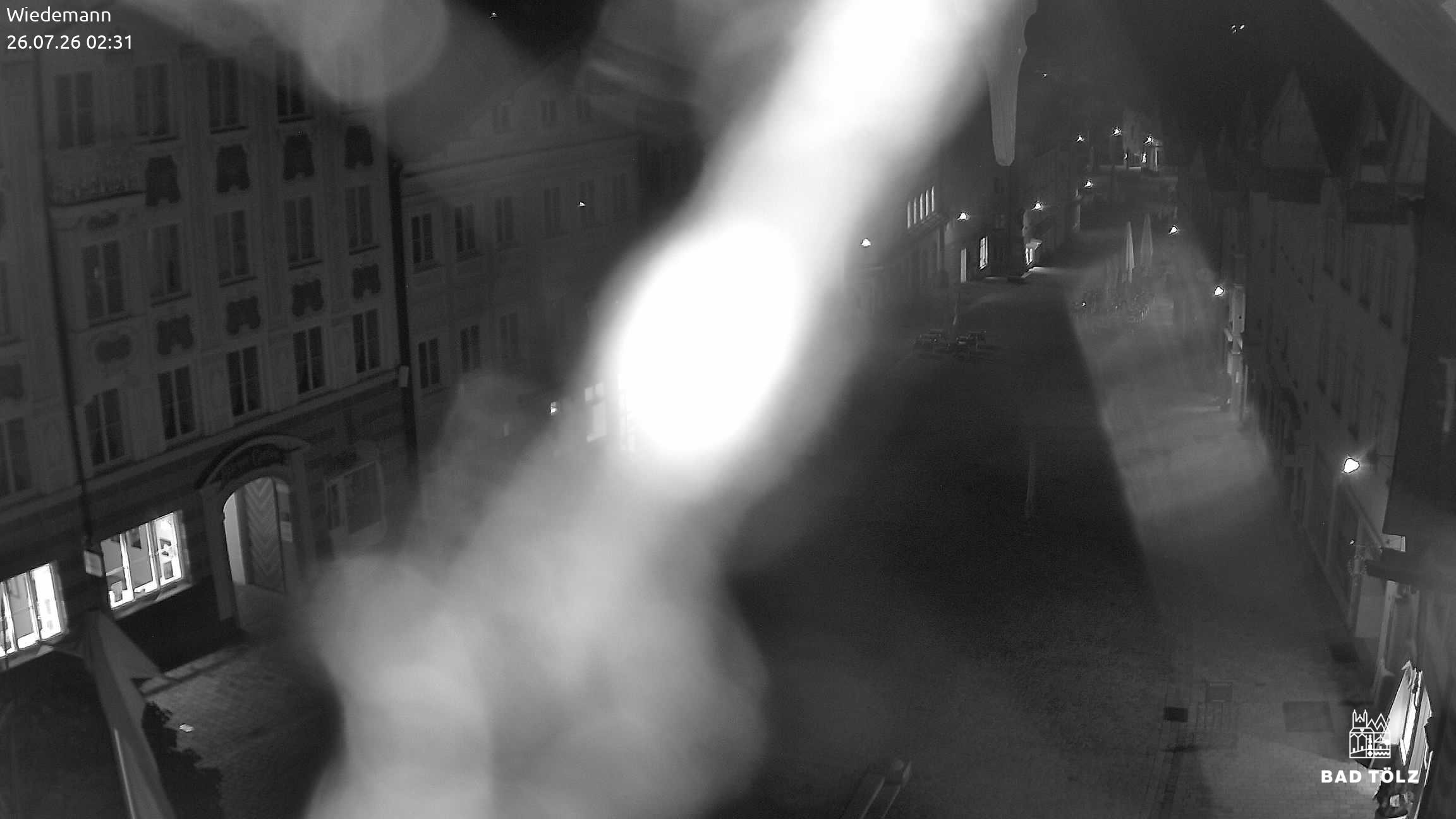 Archiv Foto Webcam Obere Marktstraße Bad Tölz